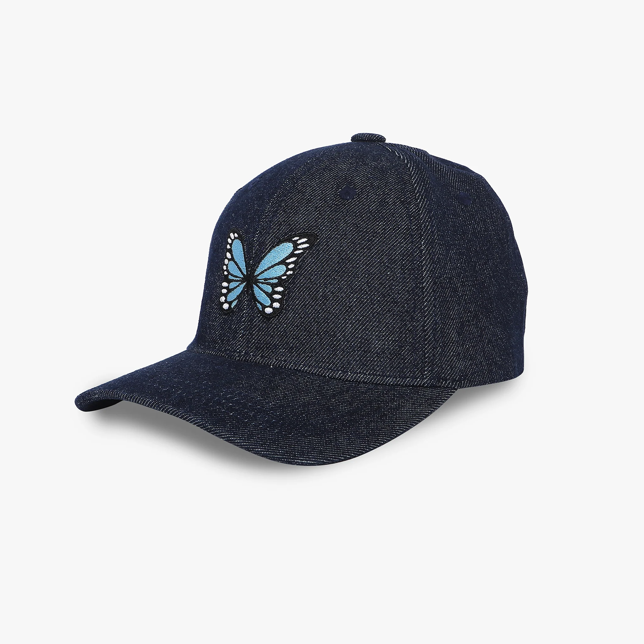 Women Cotton Embroidered Cap - Image 2