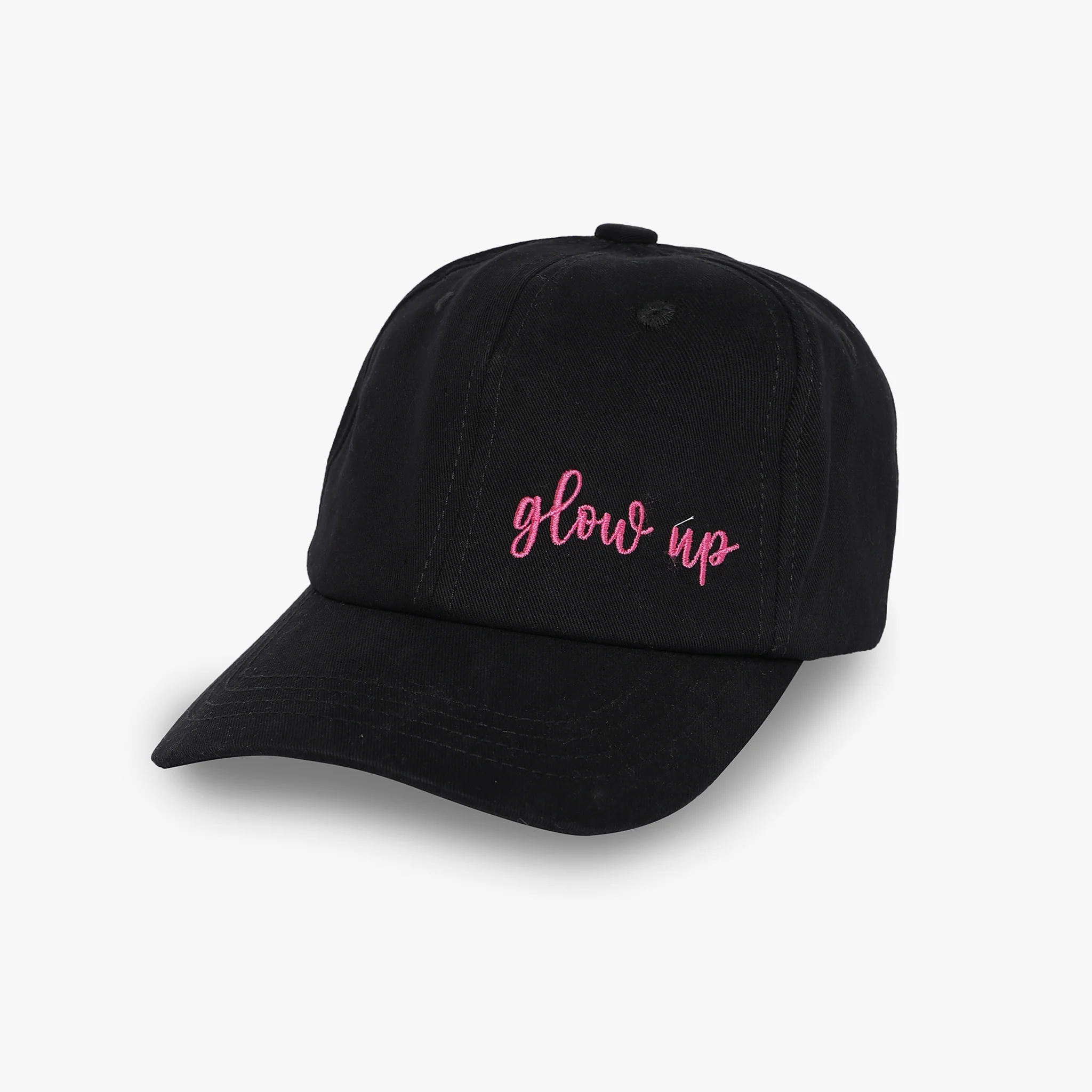 Women Cotton Embroidered Cap - Image 2