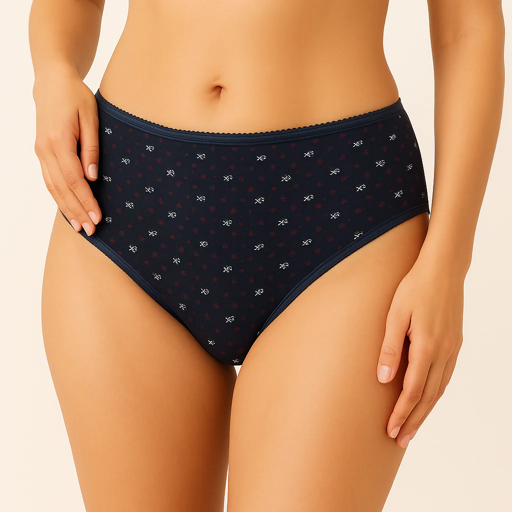 Cotton Printed Bikini Panties - Pack of 3 - Image 2