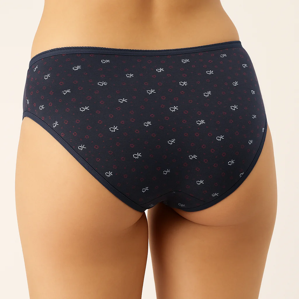 Cotton Printed Bikini Panties - Pack of 3 - Image 3