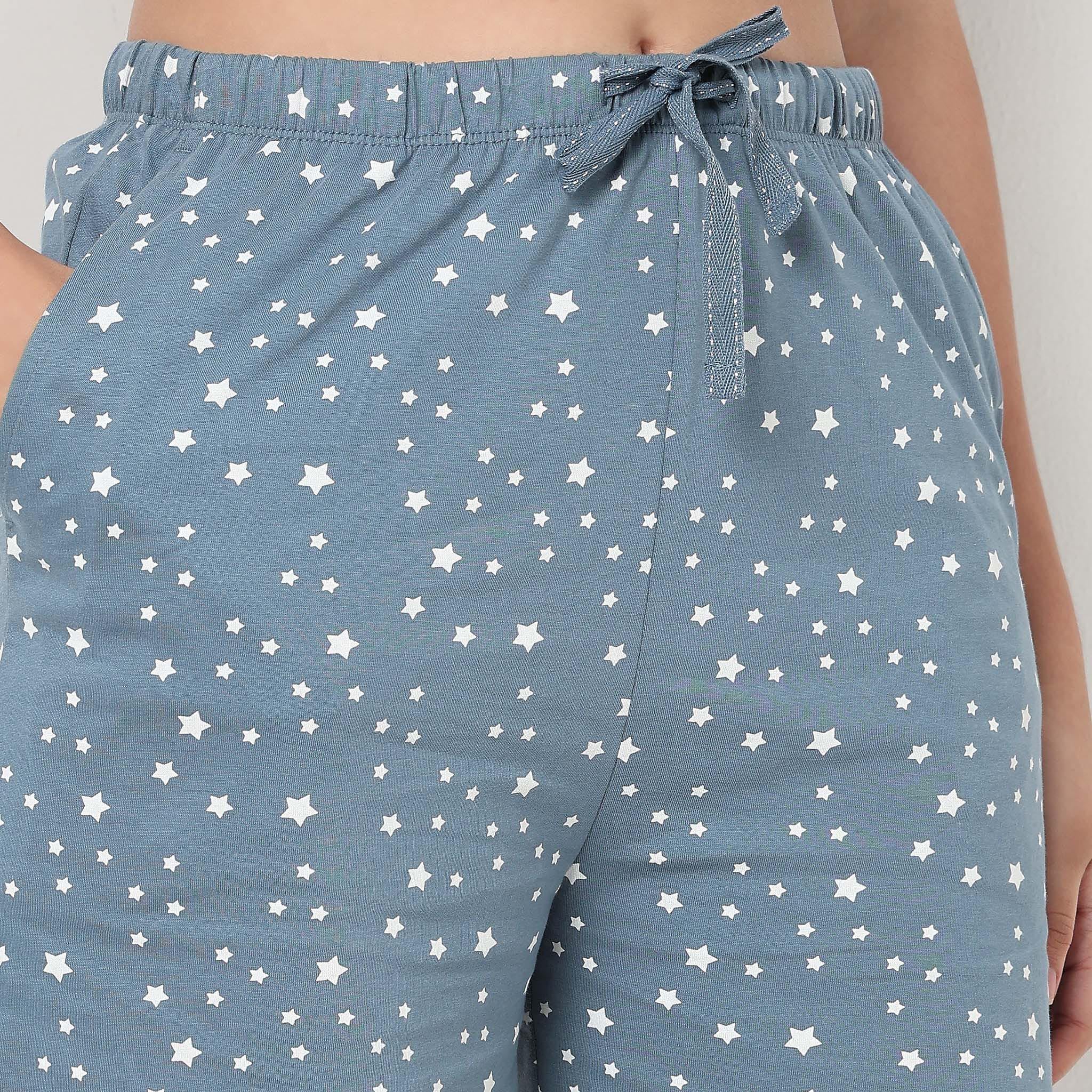 Cotton Printed Sleepwear Shorts - Image 4