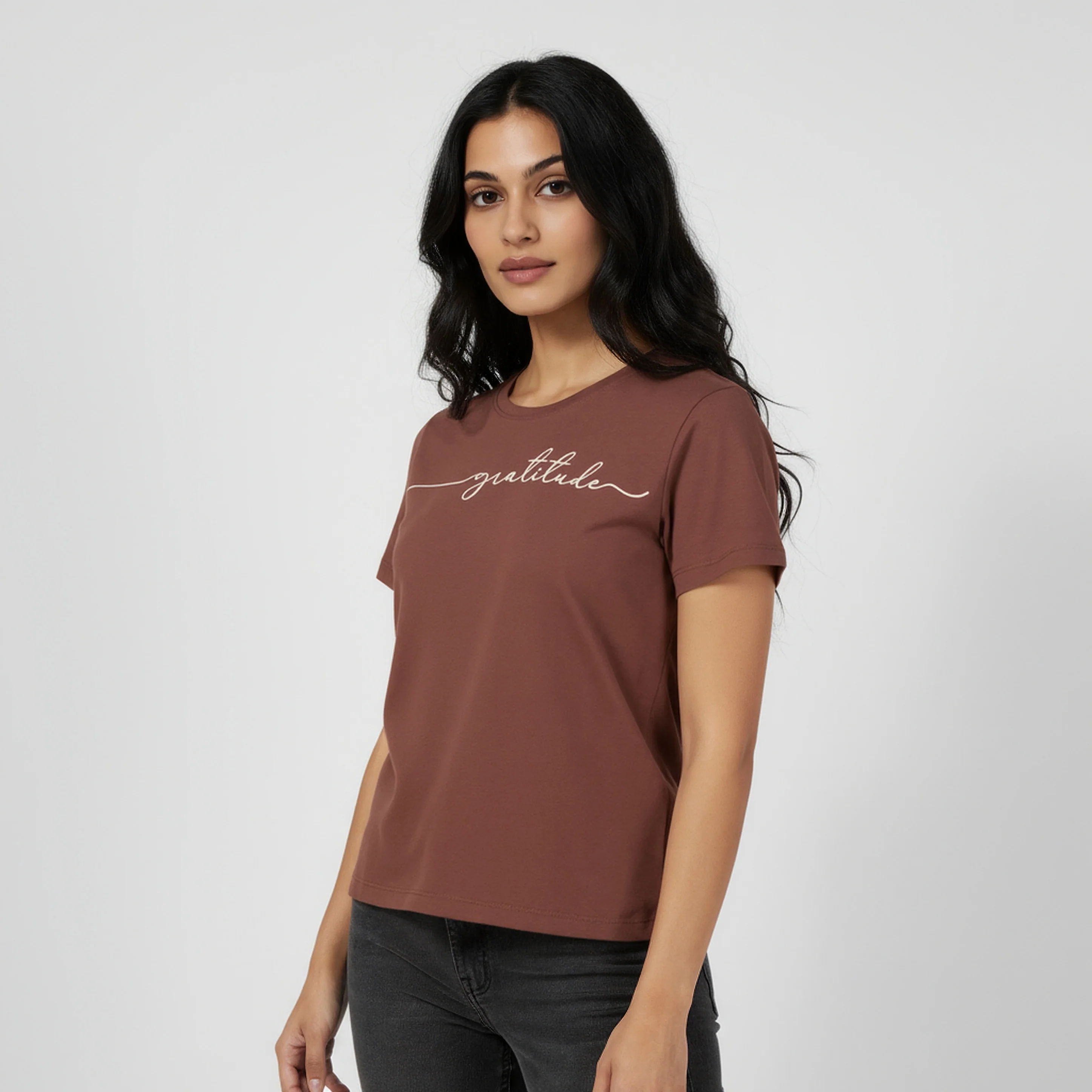 Cotton Graphic Crew Neck T-Shirt - Image 5