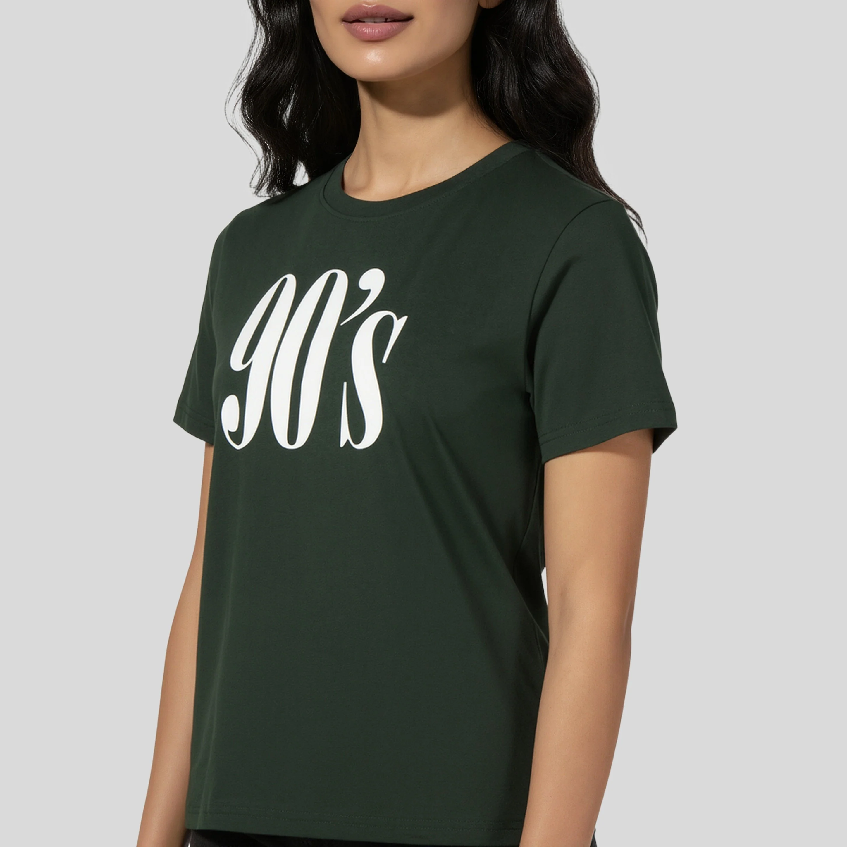 Cotton Graphic Crew Neck T-Shirt - Image 4
