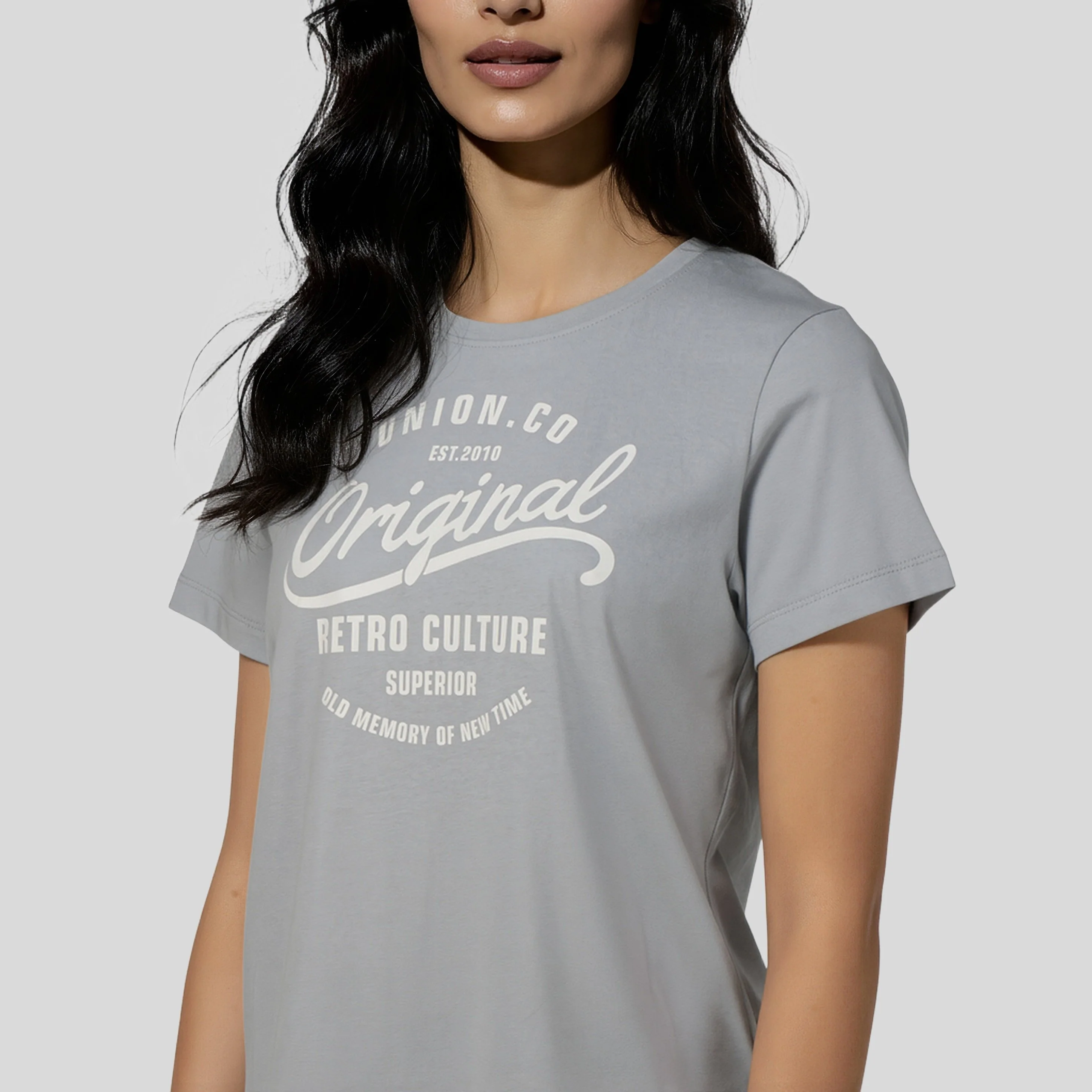 Cotton Graphic Crew Neck T-Shirt - Image 4