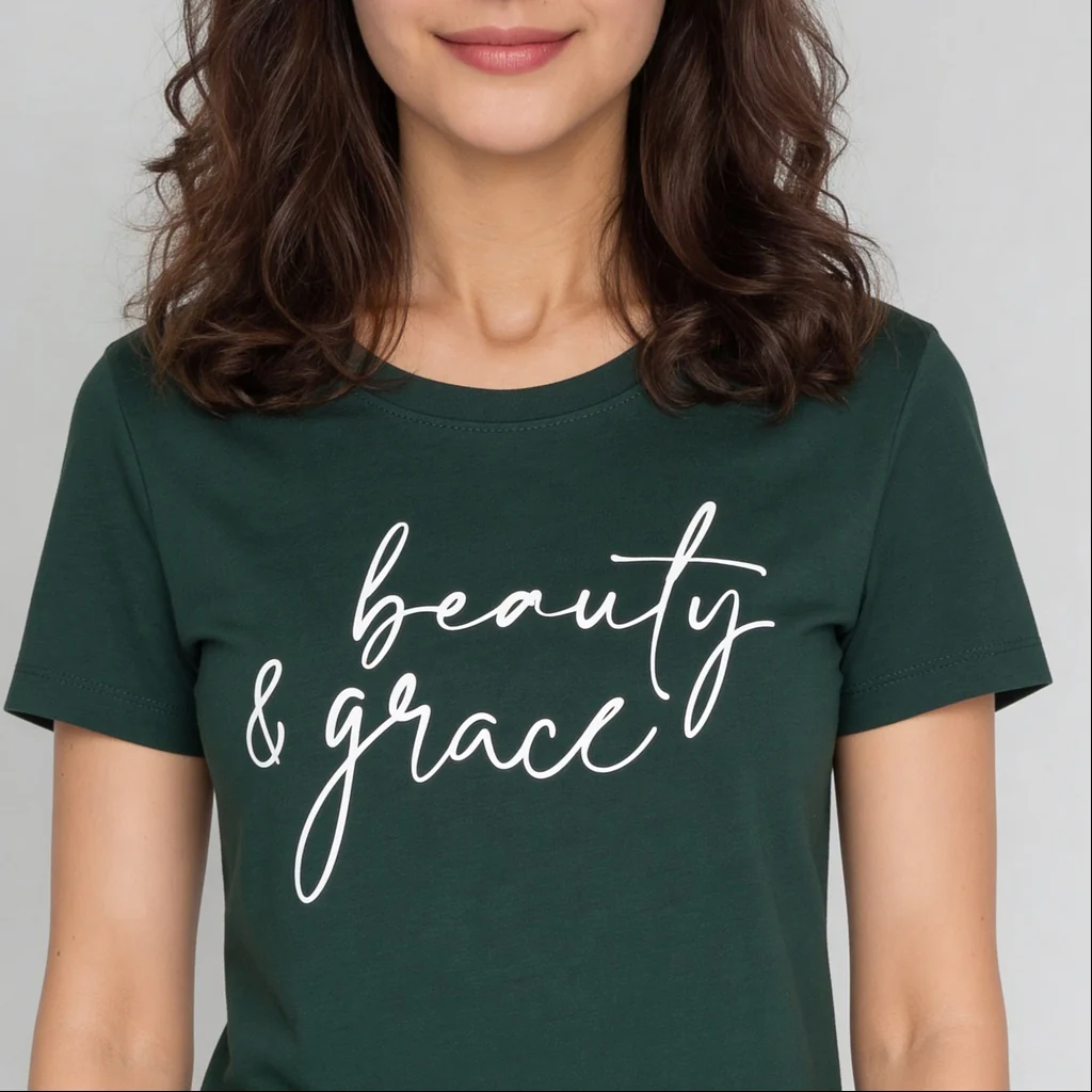 Cotton Graphic Crew Neck T-Shirt - Image 4