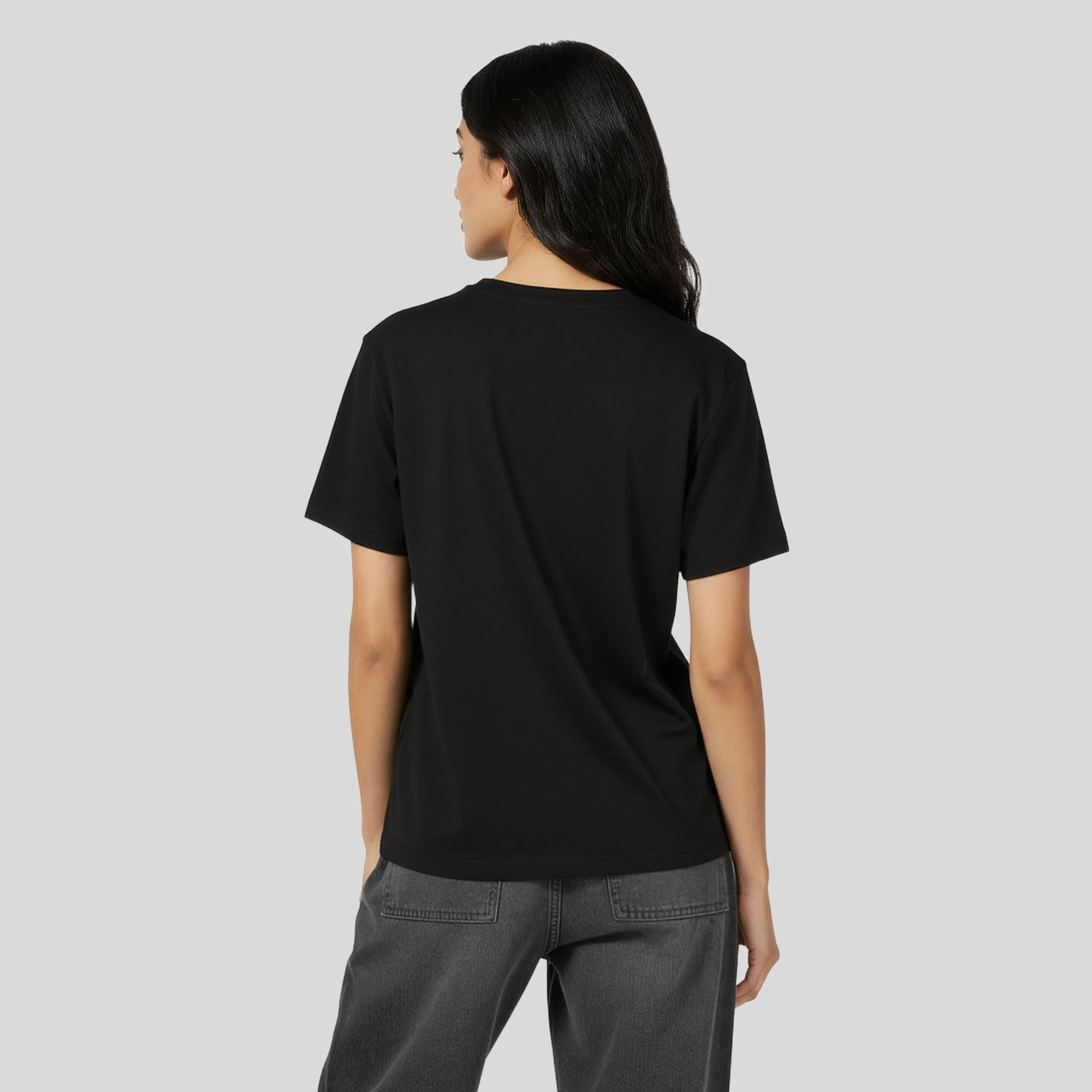 Cotton Graphic Crew Neck T-Shirt - Image 3