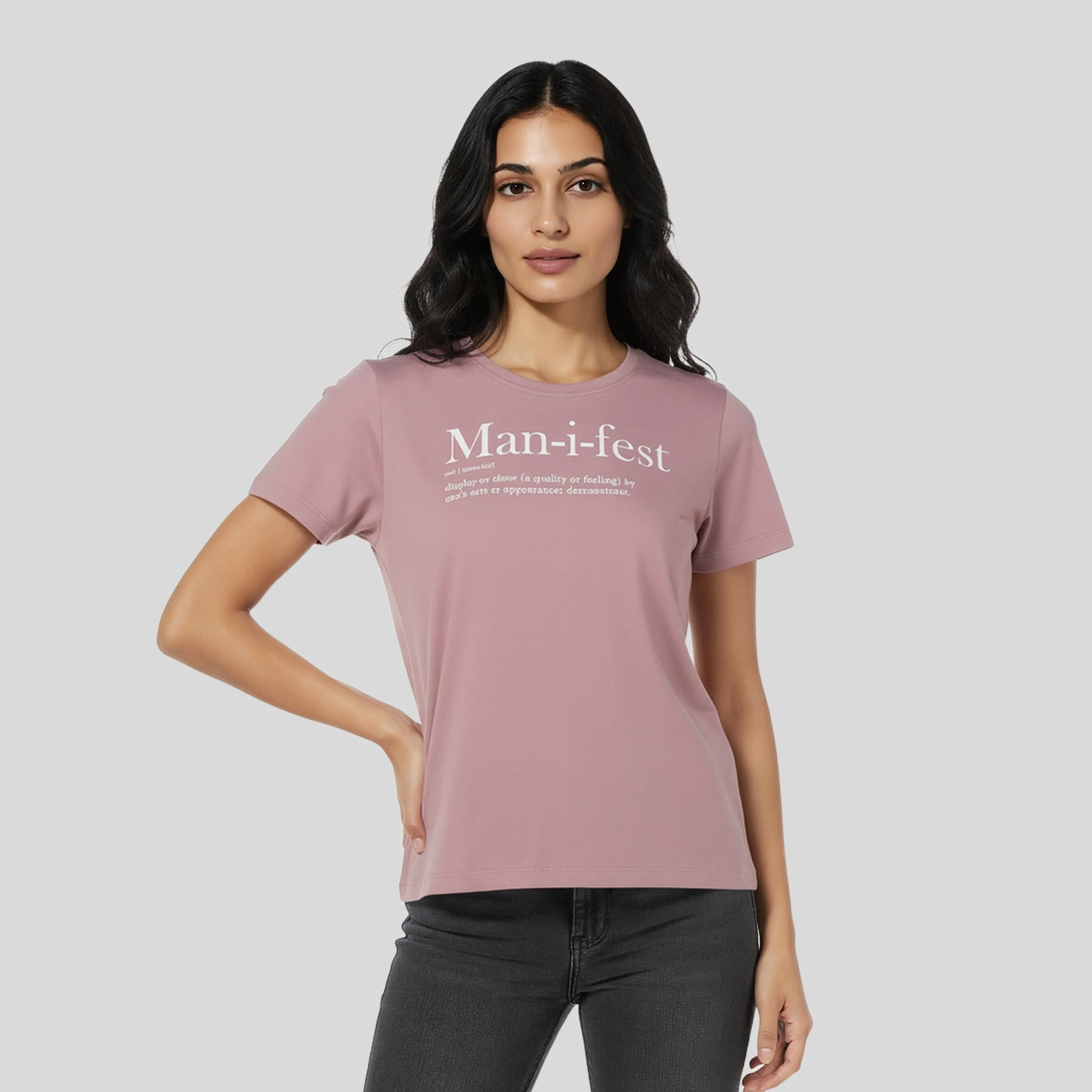 Cotton Graphic Crew Neck T-Shirt - Image 2