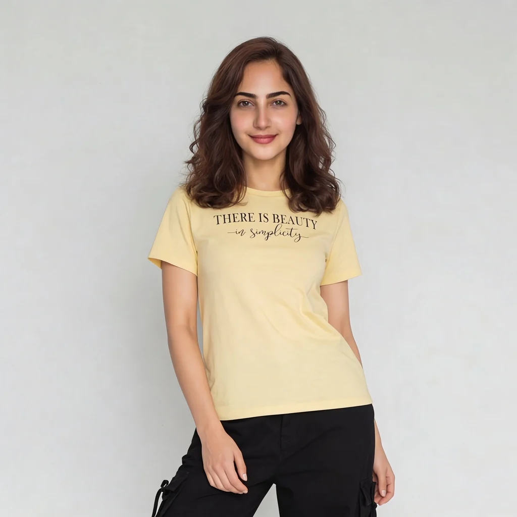 Cotton Graphic Crew Neck T-Shirt - Image 2