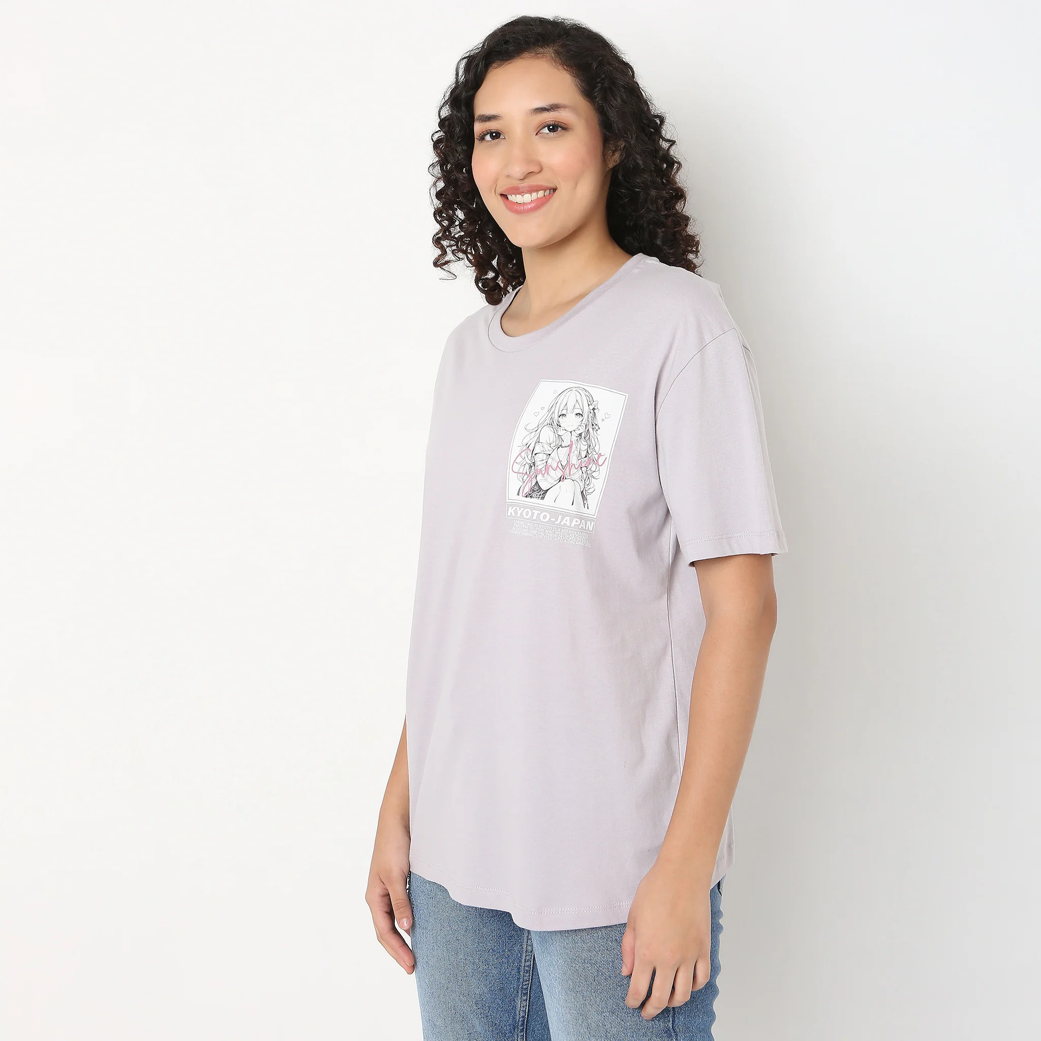 Cotton Oversize Graphic T-Shirt - Image 5