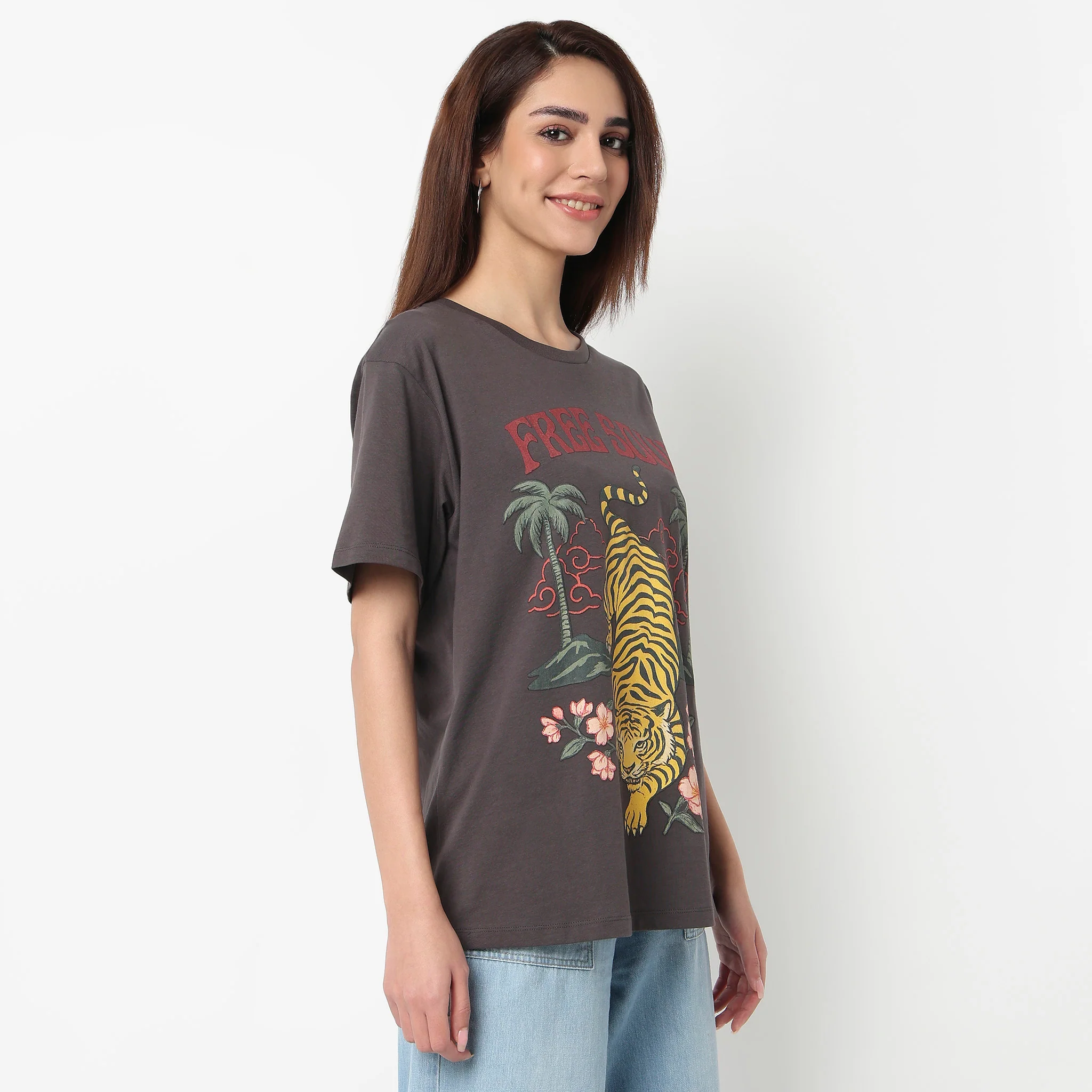Cotton Graphic Oversize T-Shirt - Image 5