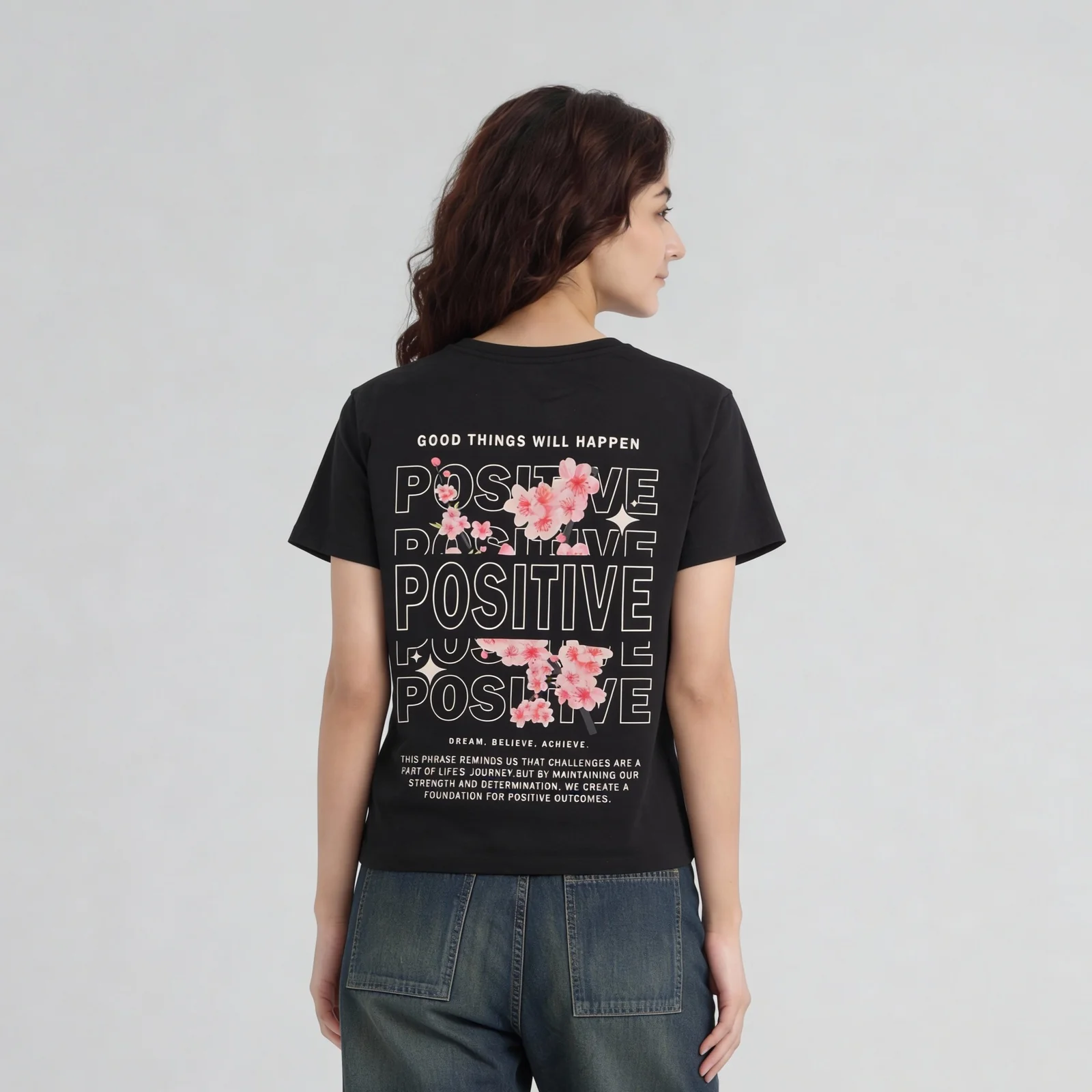 Cotton Graphic Oversize T-Shirt - Image 3
