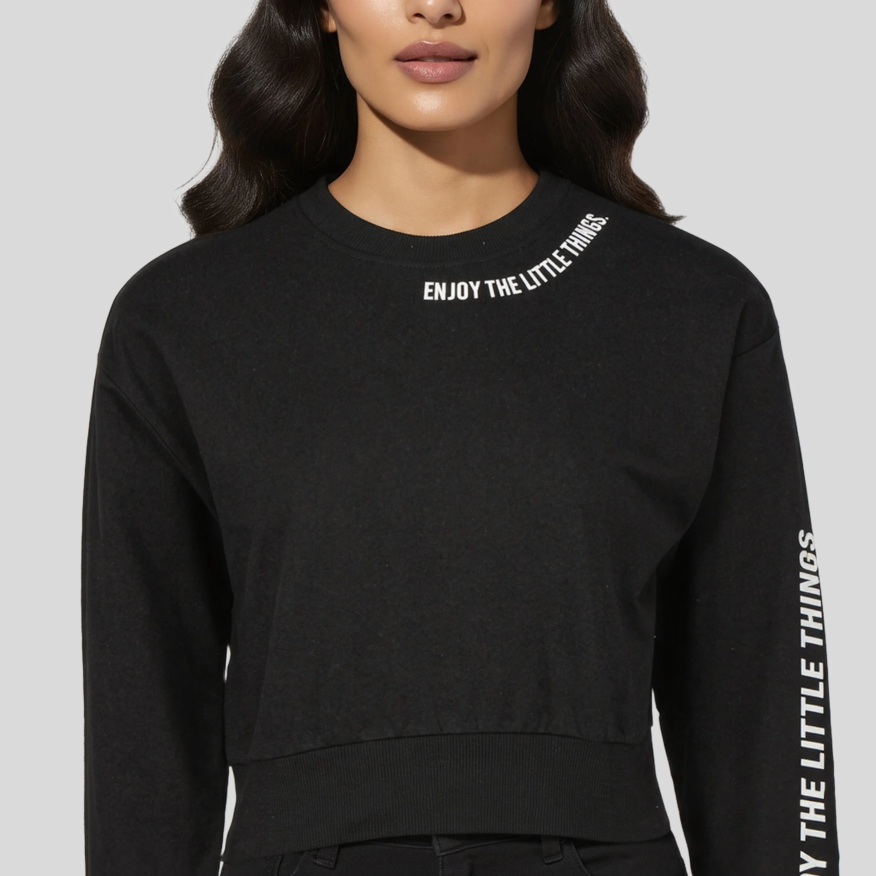 Cotton Graphic Sweat Tee - Image 4