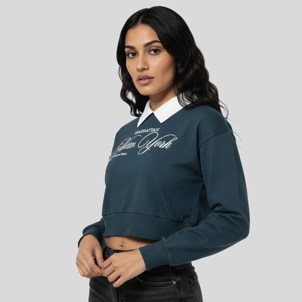 Cotton Graphic Sweat Tee - Image 5