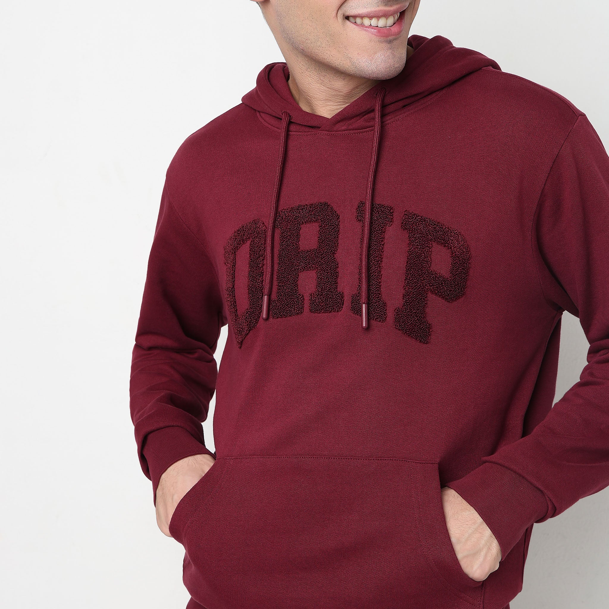 Cotton Hoodie with Kangaroo Pocket - Image 4