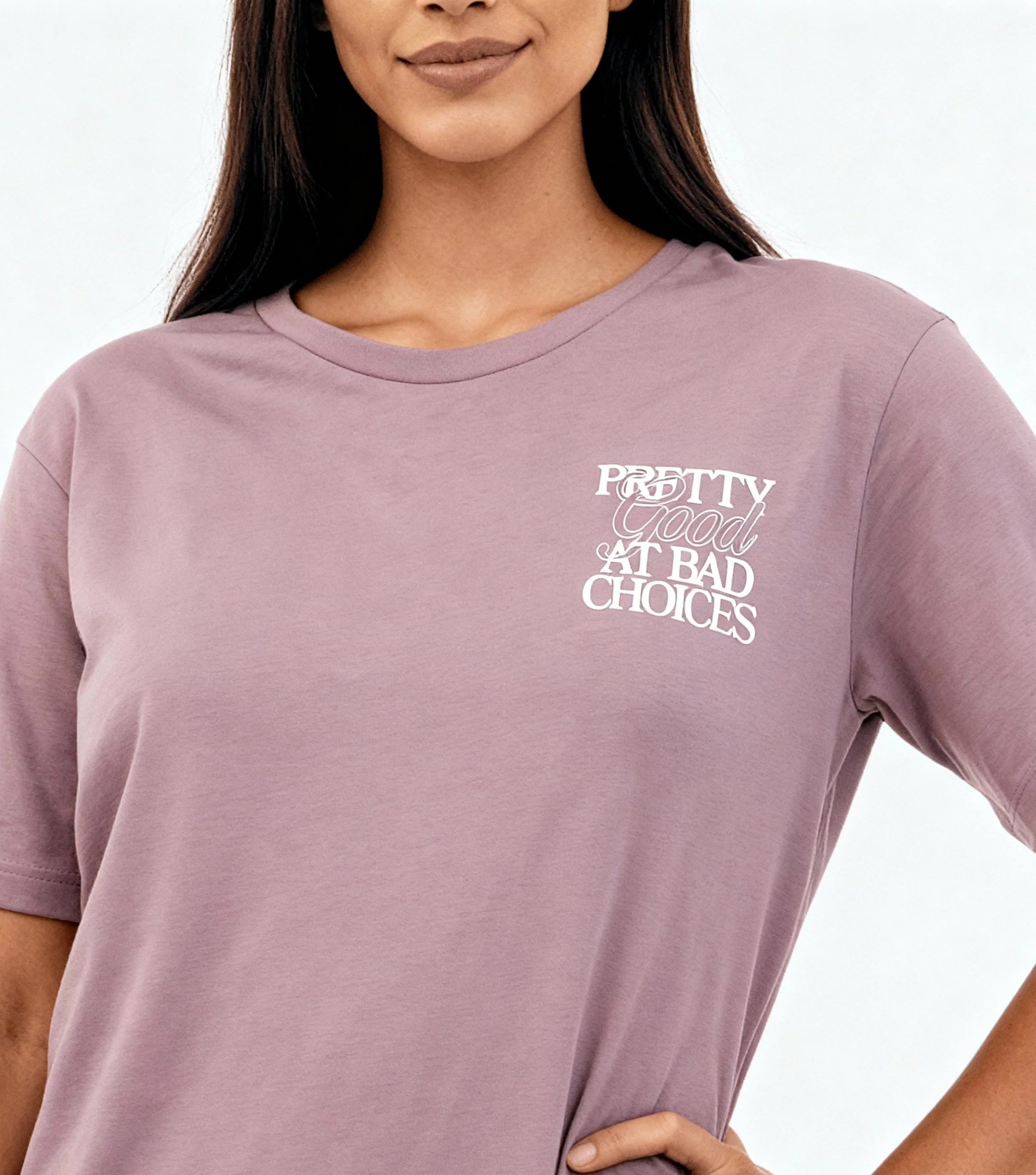 Cotton Knitted Graphic Oversize T-Shirt - Image 4