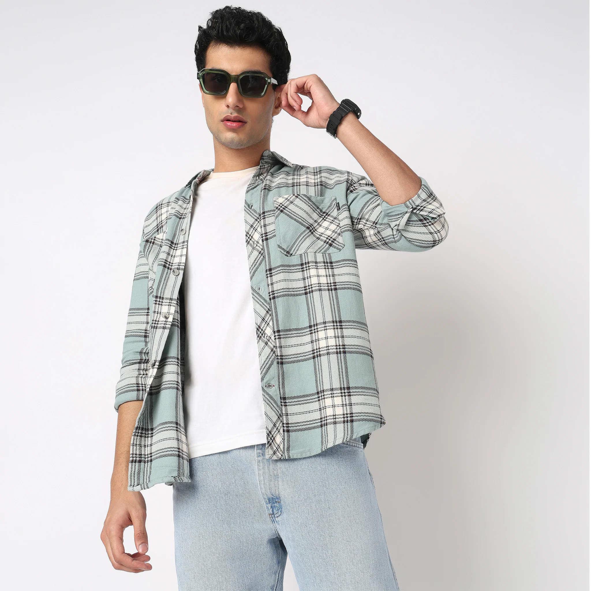 Cotton Lumber Jack Checkered Shirts - Image 2