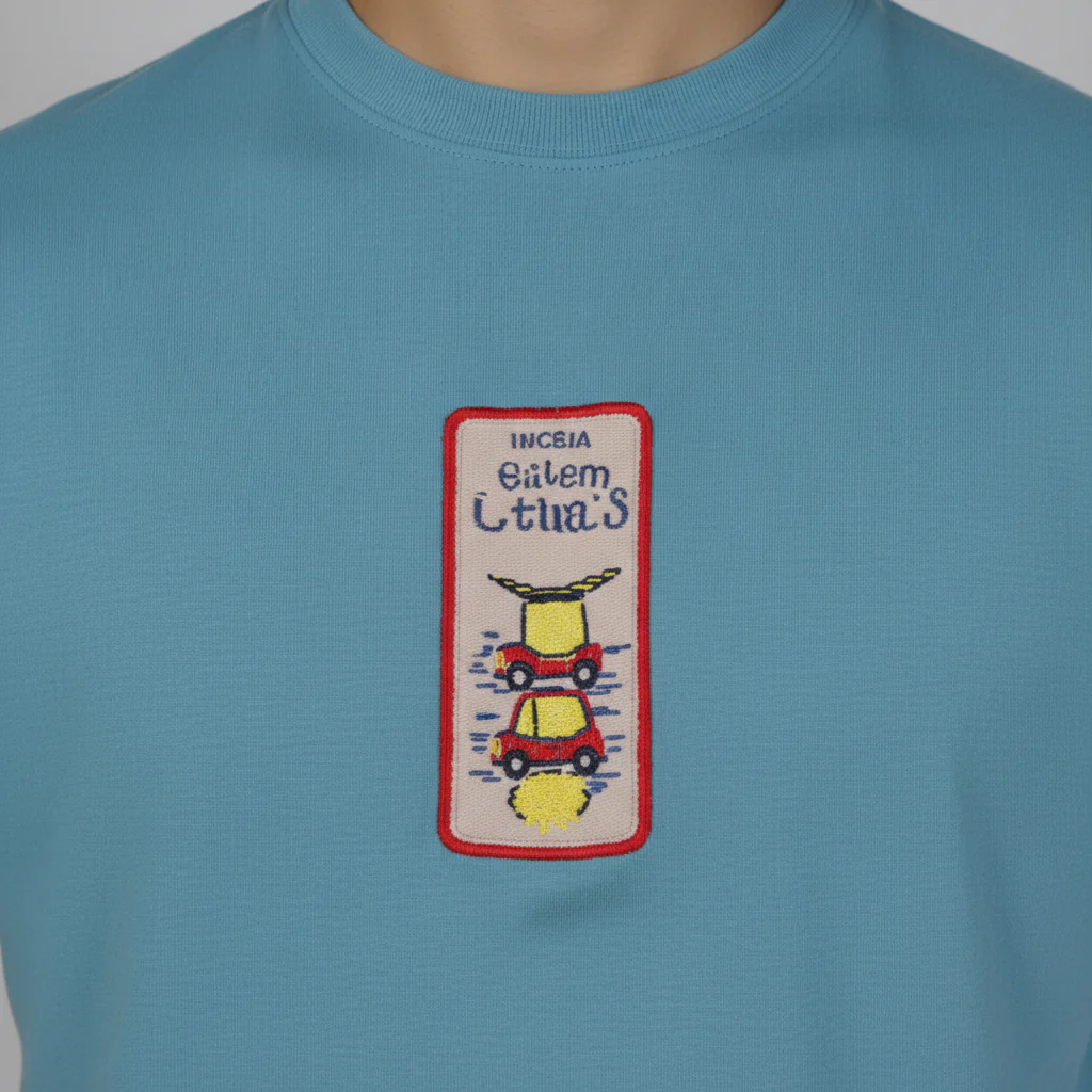 Cotton Oversize Graphic Slogan T-Shirt - Image 4