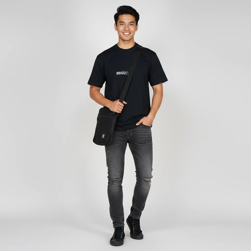 Cotton Oversize Graphic Slogan T-Shirt