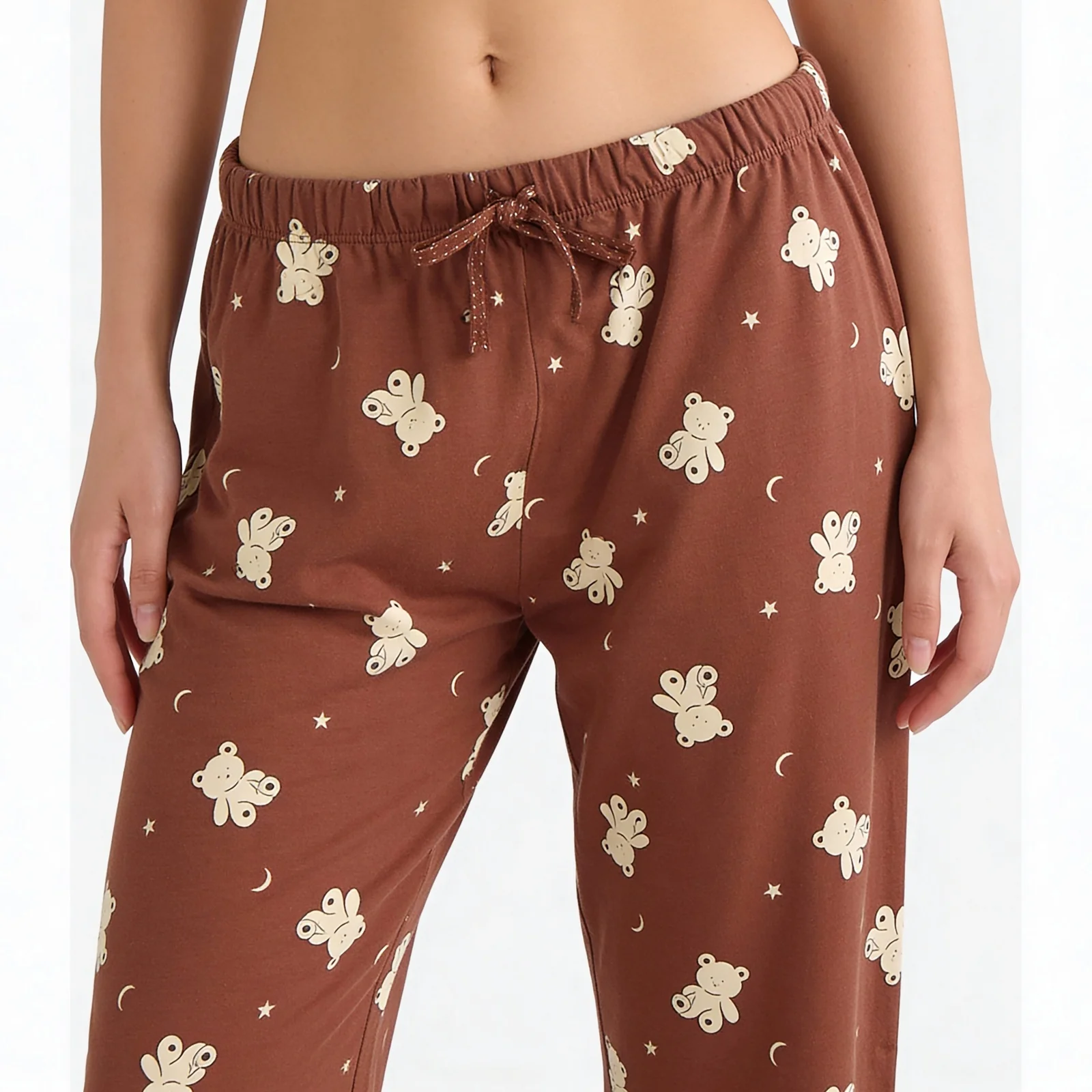 Cotton Printed Lounge Capri - Image 4