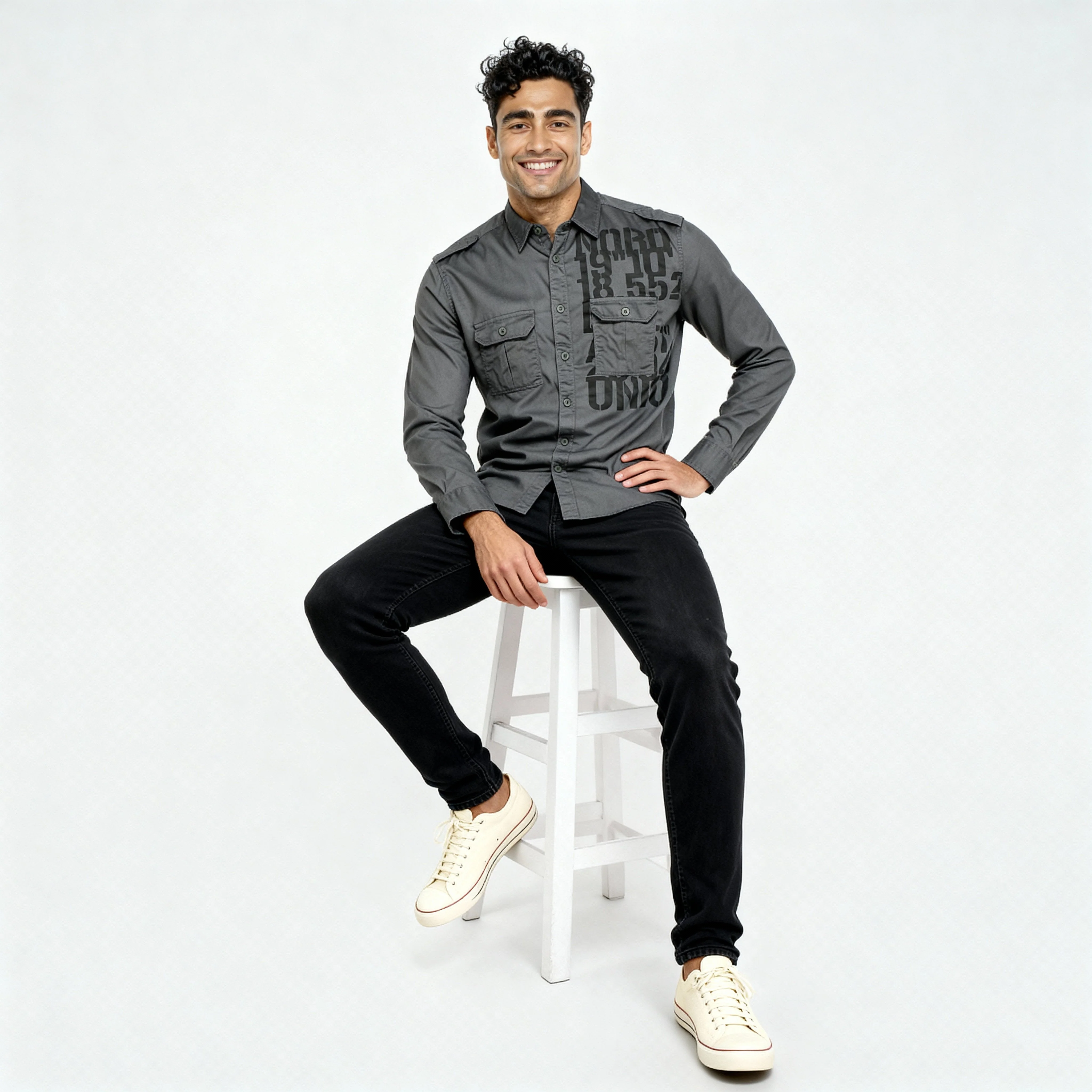 Cotton Printed Expedition Shirt - Image 21
