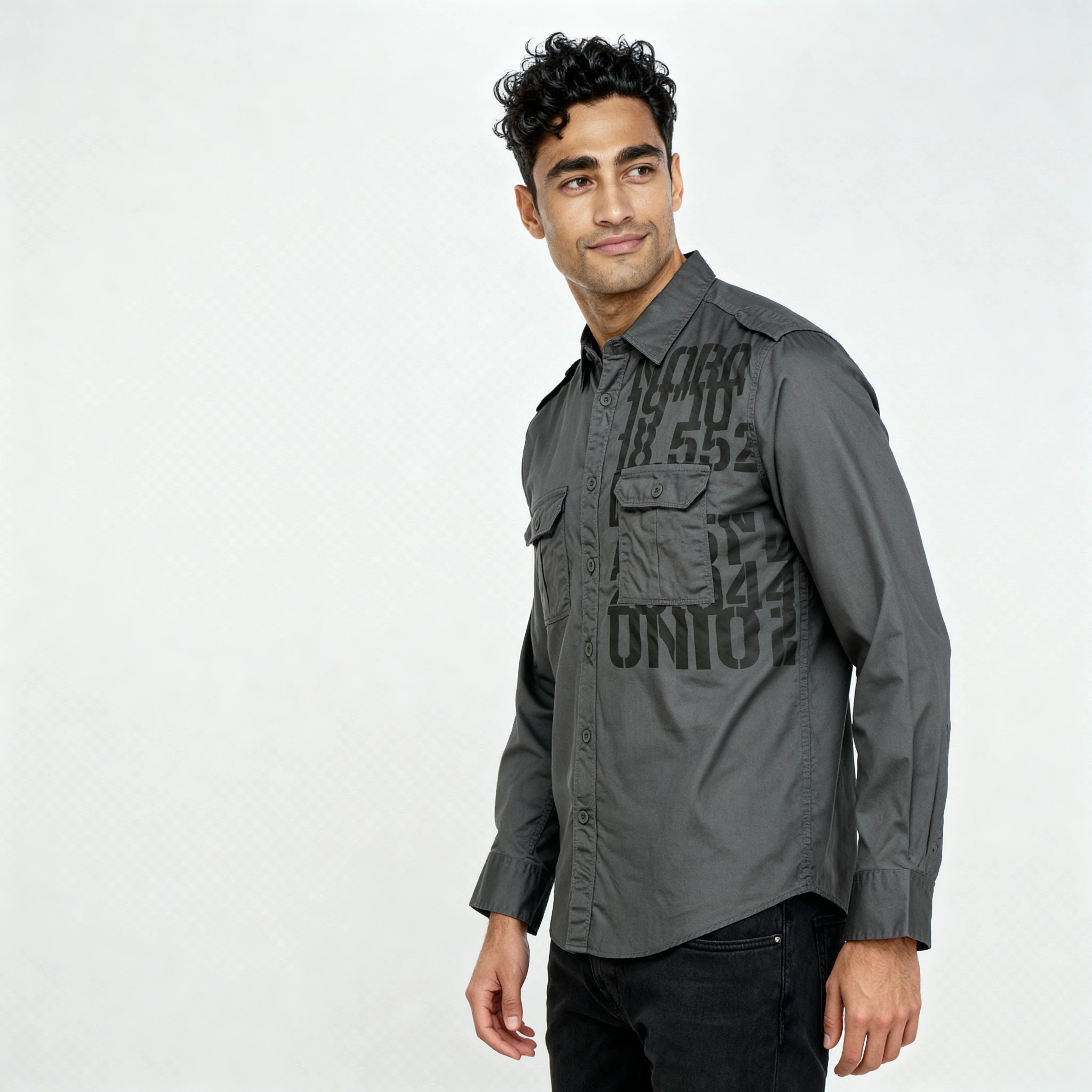 Cotton Printed Expedition Shirt - Image 22