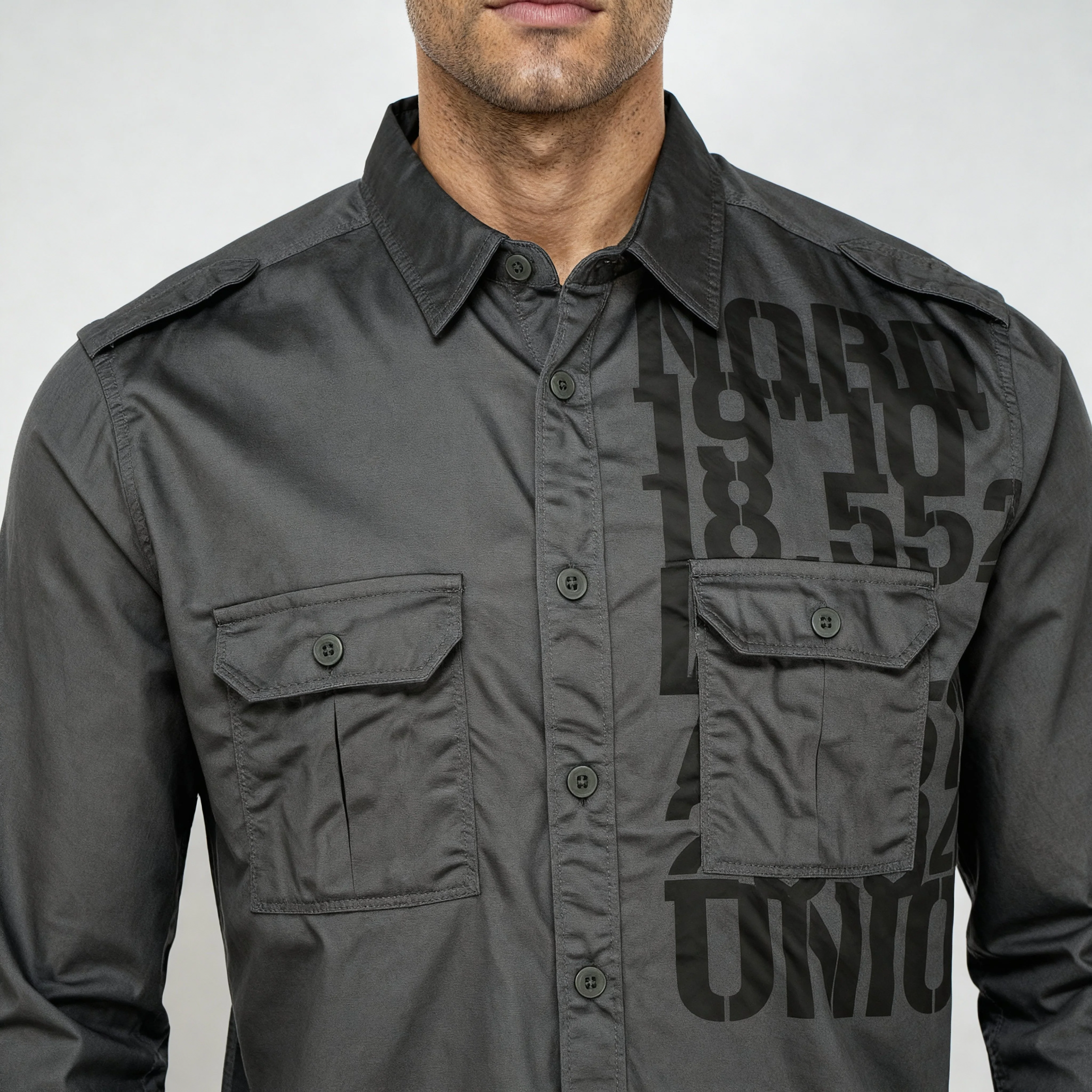 Cotton Printed Expedition Shirt - Image 24