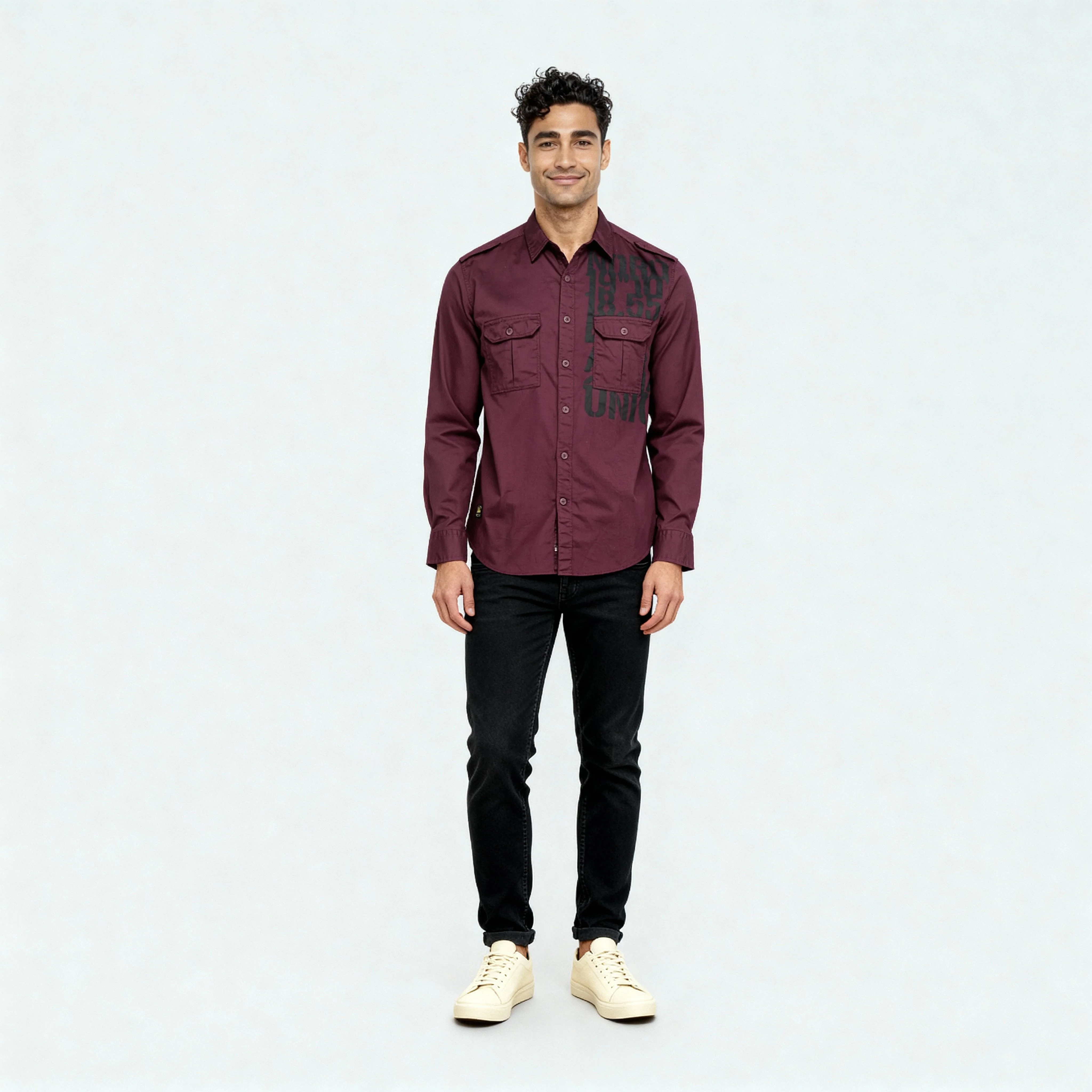 Cotton Printed Expedition Shirt - Image 26