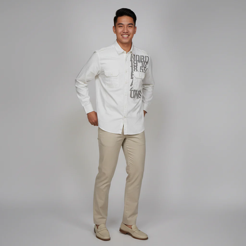 Cotton Printed Expedition Shirt - Image 37