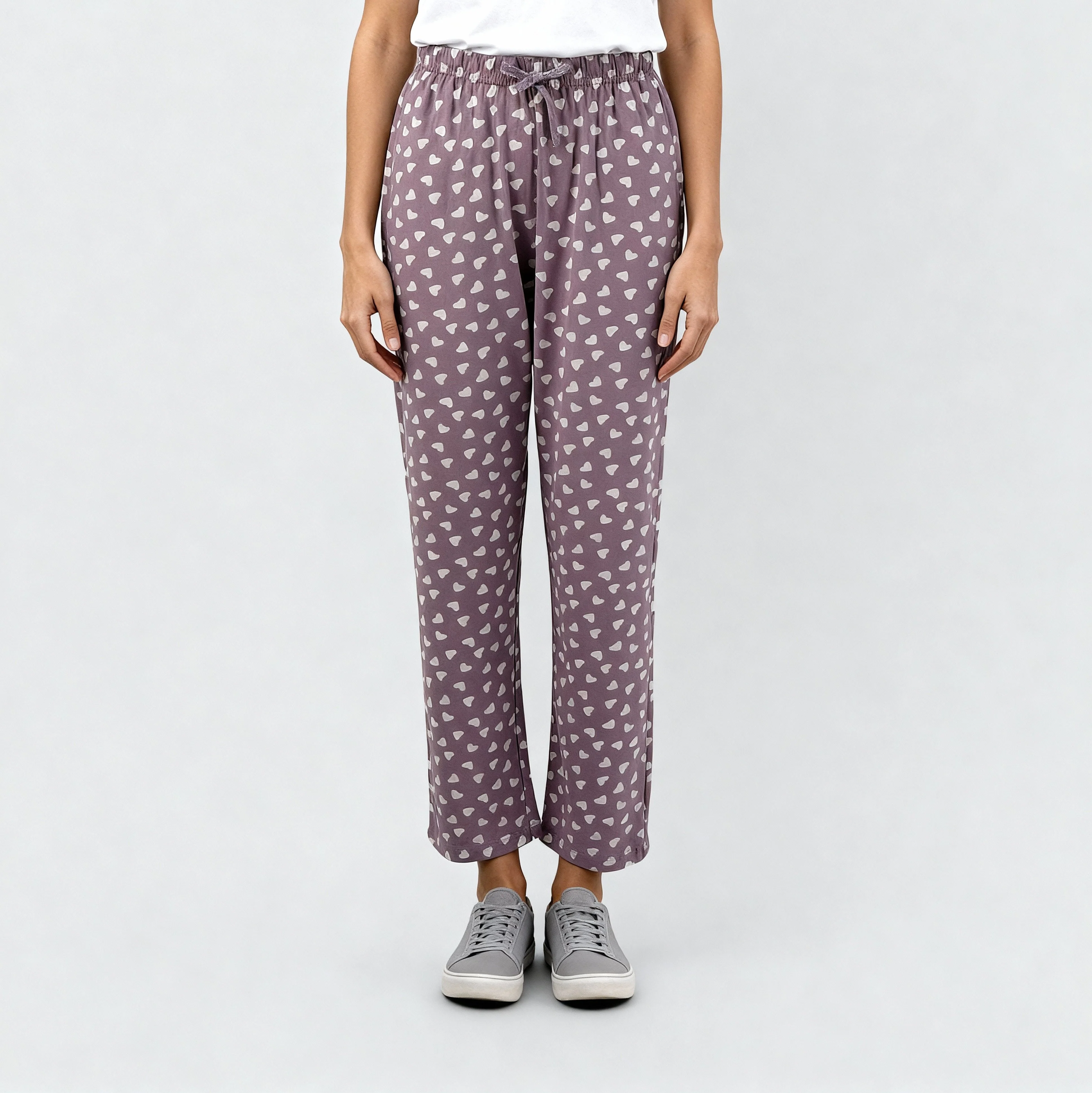 Cotton Printed Lounge Pyjama - Image 2