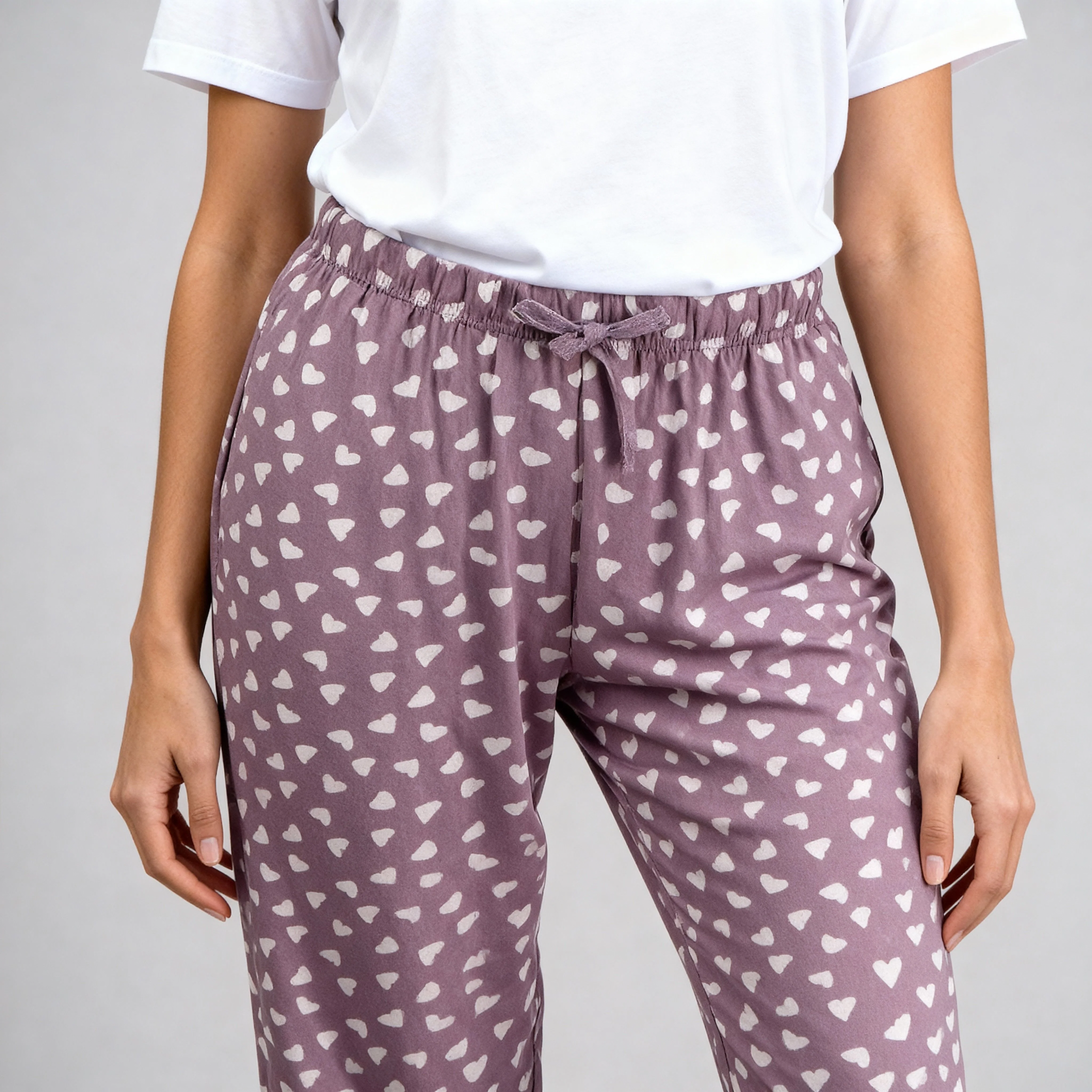 Cotton Printed Lounge Pyjama - Image 4