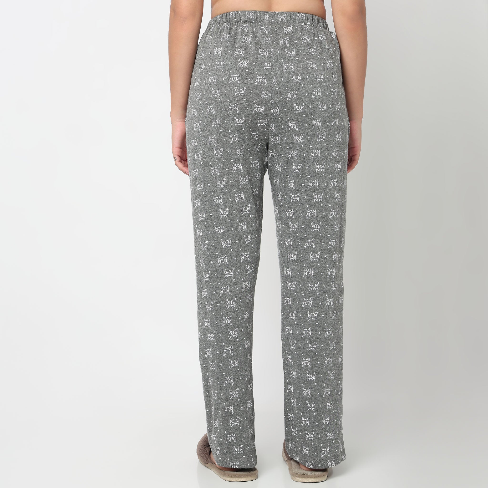 Cotton Printed Lounge Pyjamas - Image 3