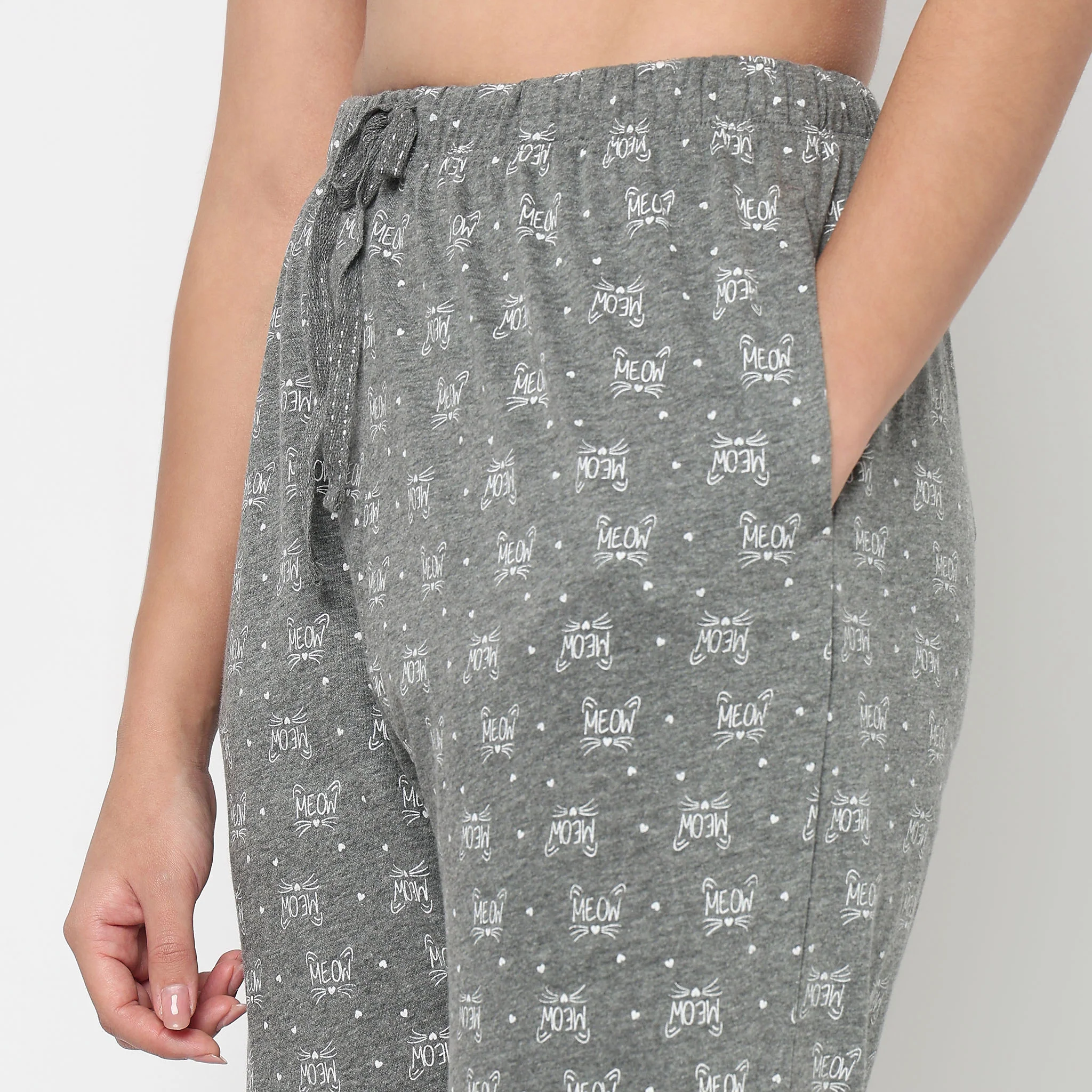 Cotton Printed Lounge Pyjamas - Image 4