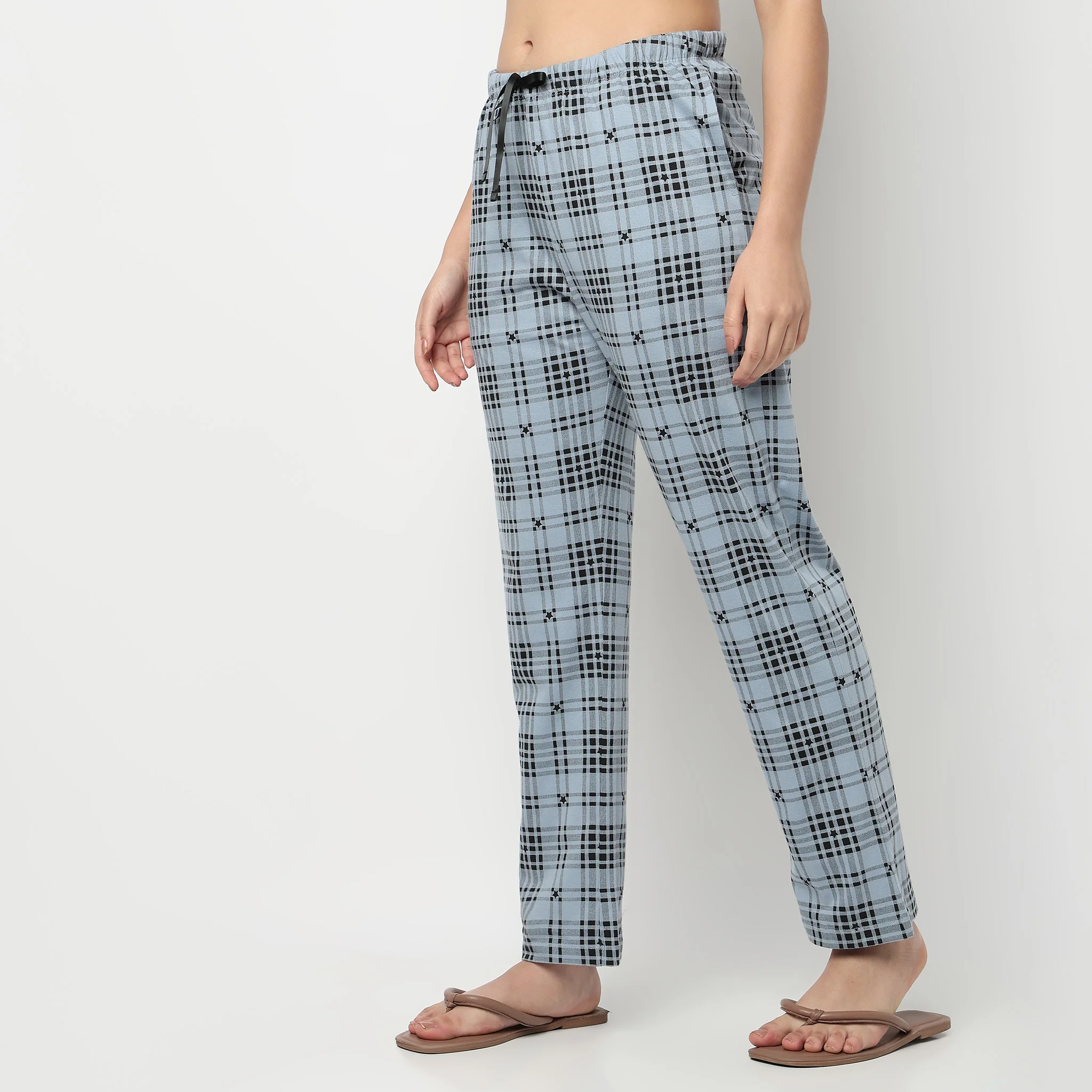 Cotton Printed Lounge Pyjamas - Image 5