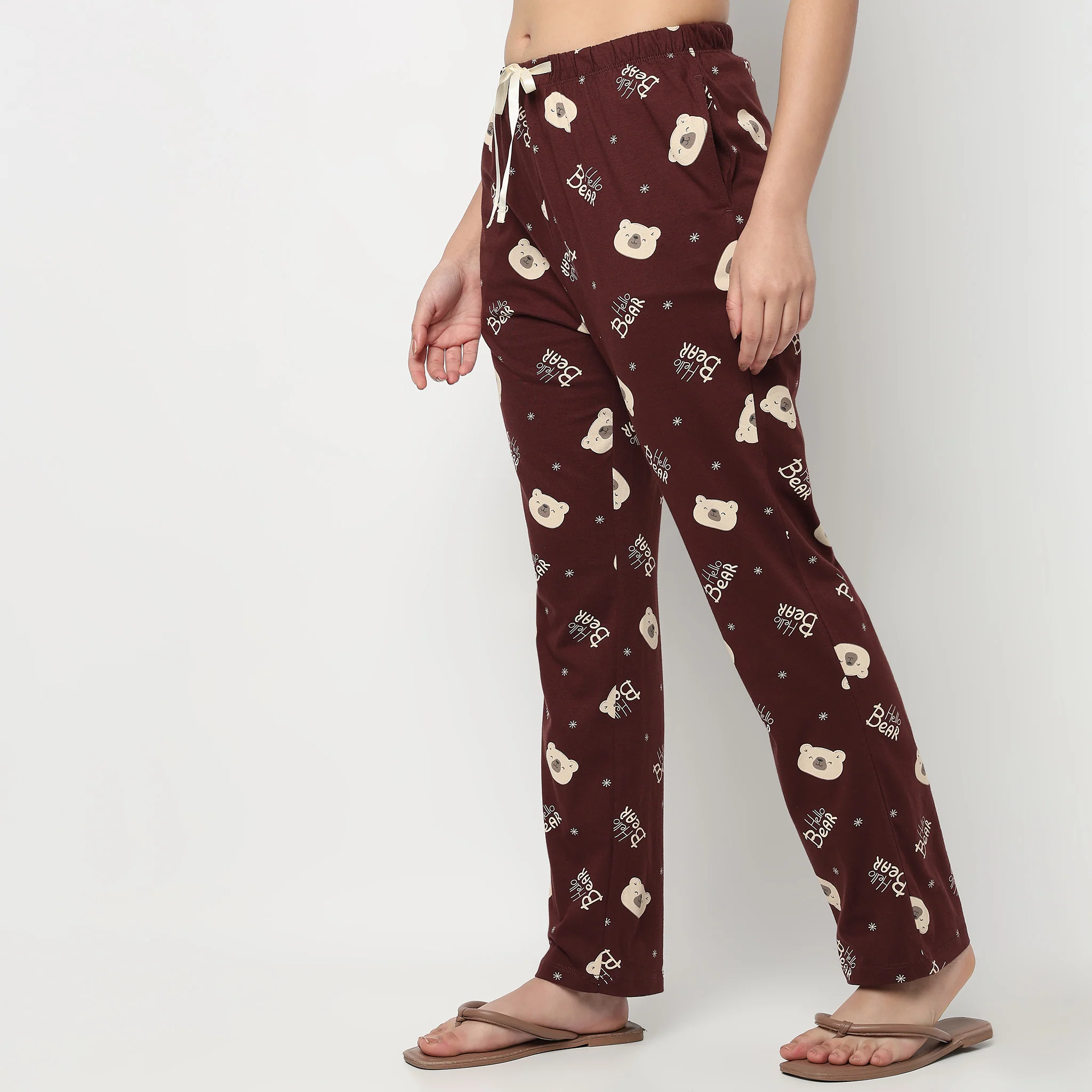 Cotton Printed Lounge Pyjamas - Image 5