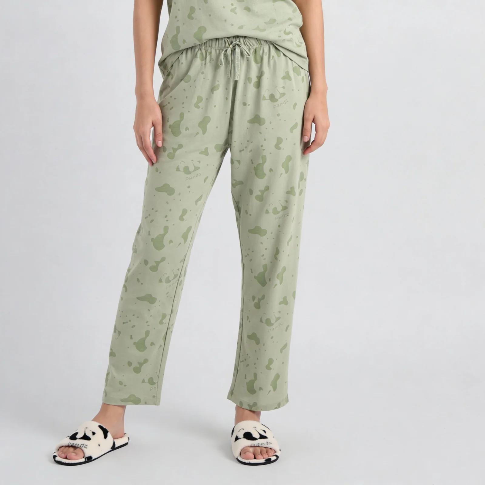 Cotton Printed Lounge Pyjamas - Image 2
