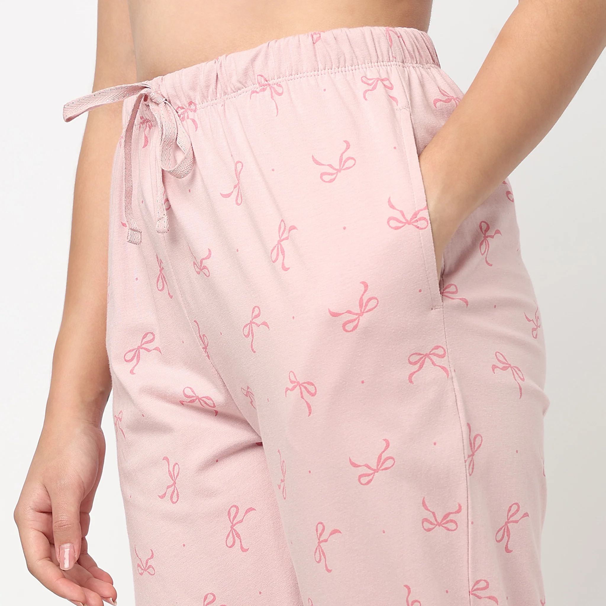 Cotton Printed Lounge Pyjamas - Image 4
