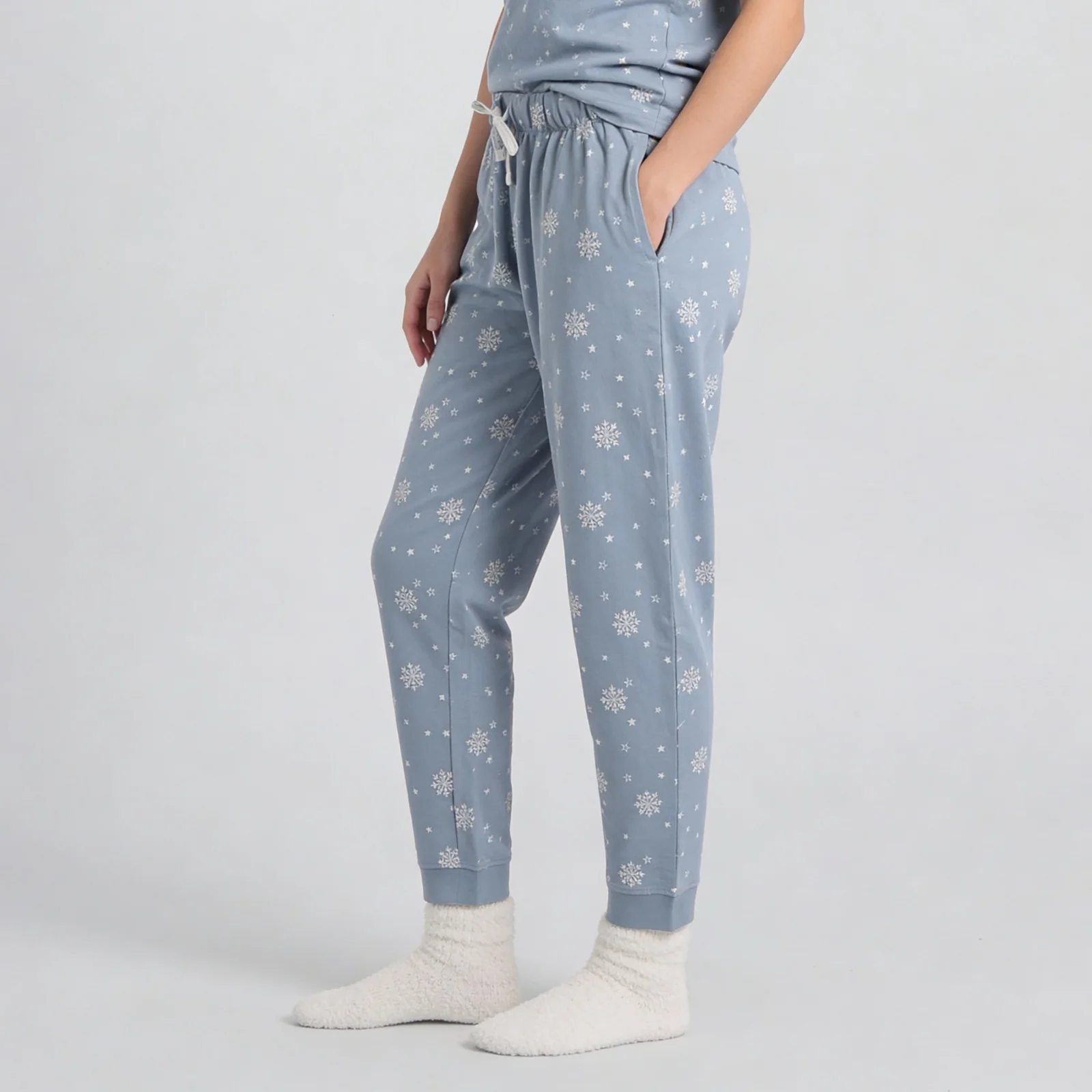 Cotton Printed Lounge Pyjamas - Image 5