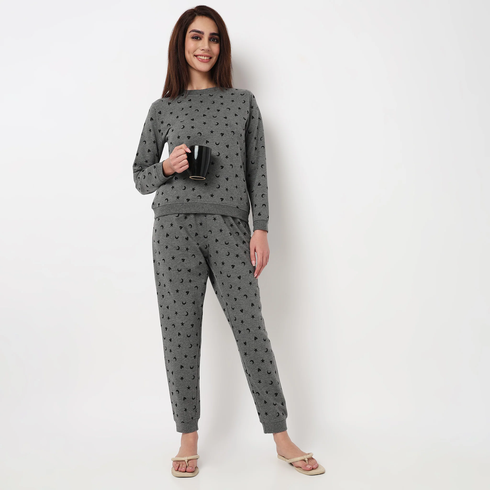 Cotton Printed Lounge Pyjamas