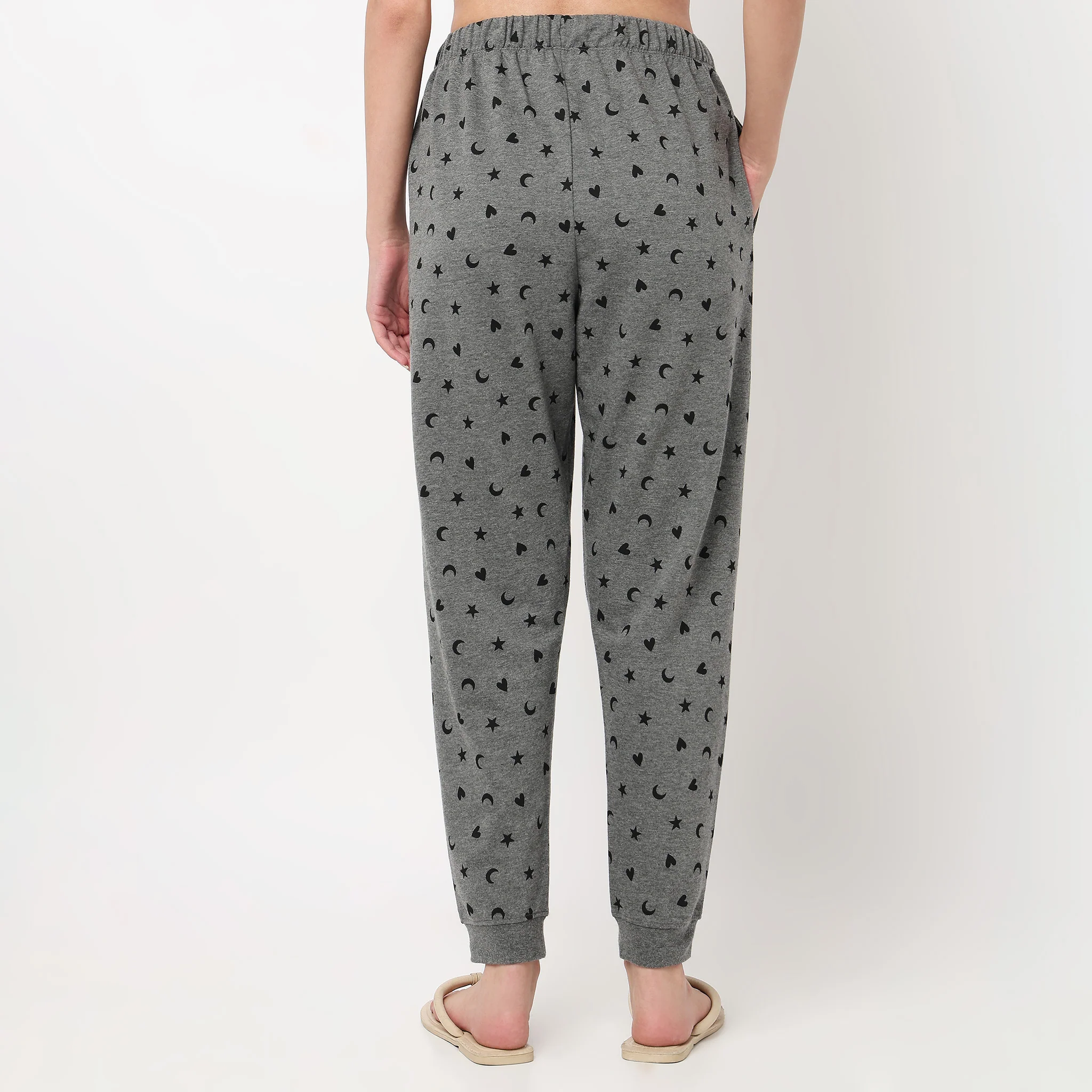 Cotton Printed Lounge Pyjamas - Image 3
