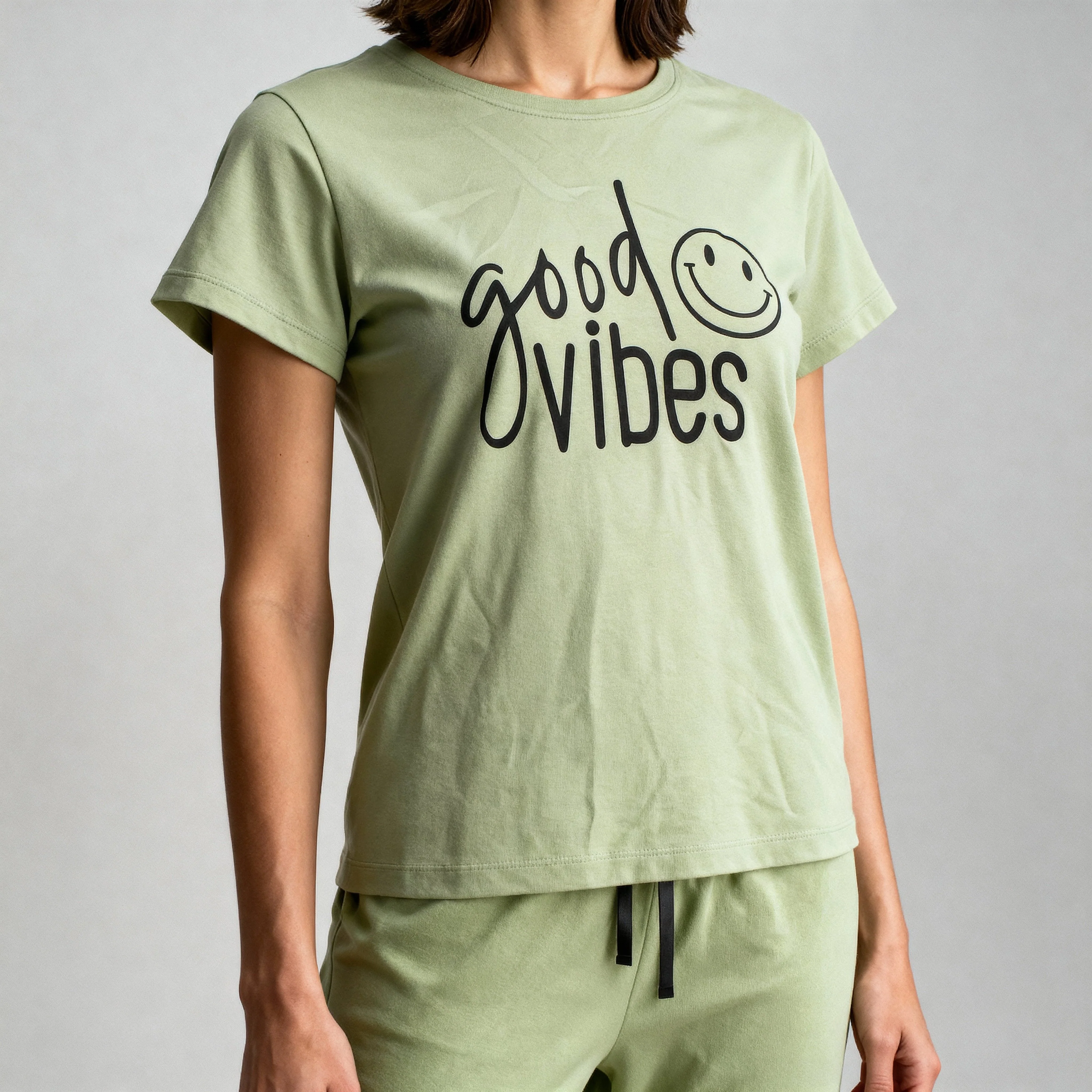 Cotton Printed Lounge T-Shirt - Image 4