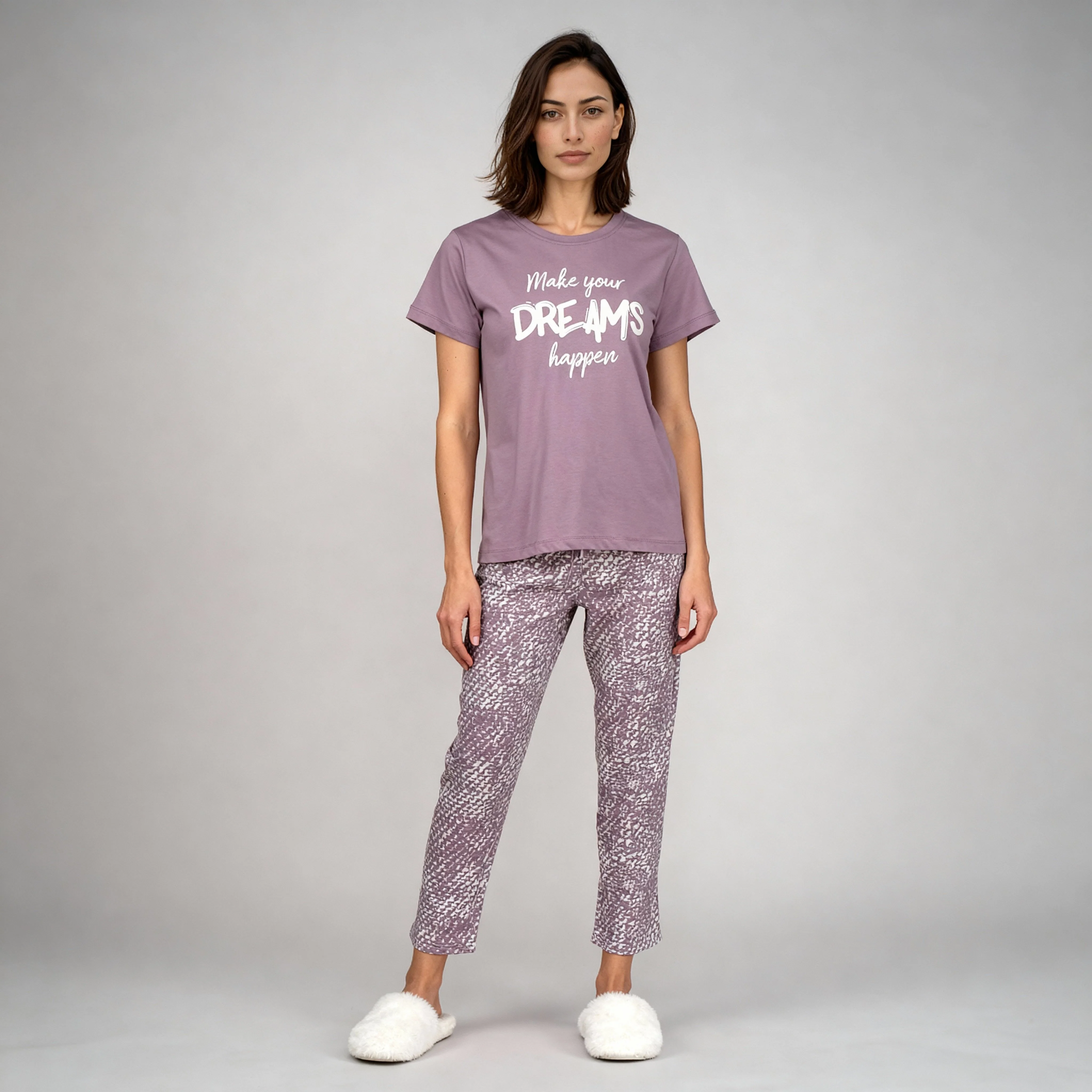 Cotton Printed Lounge T-Shirt