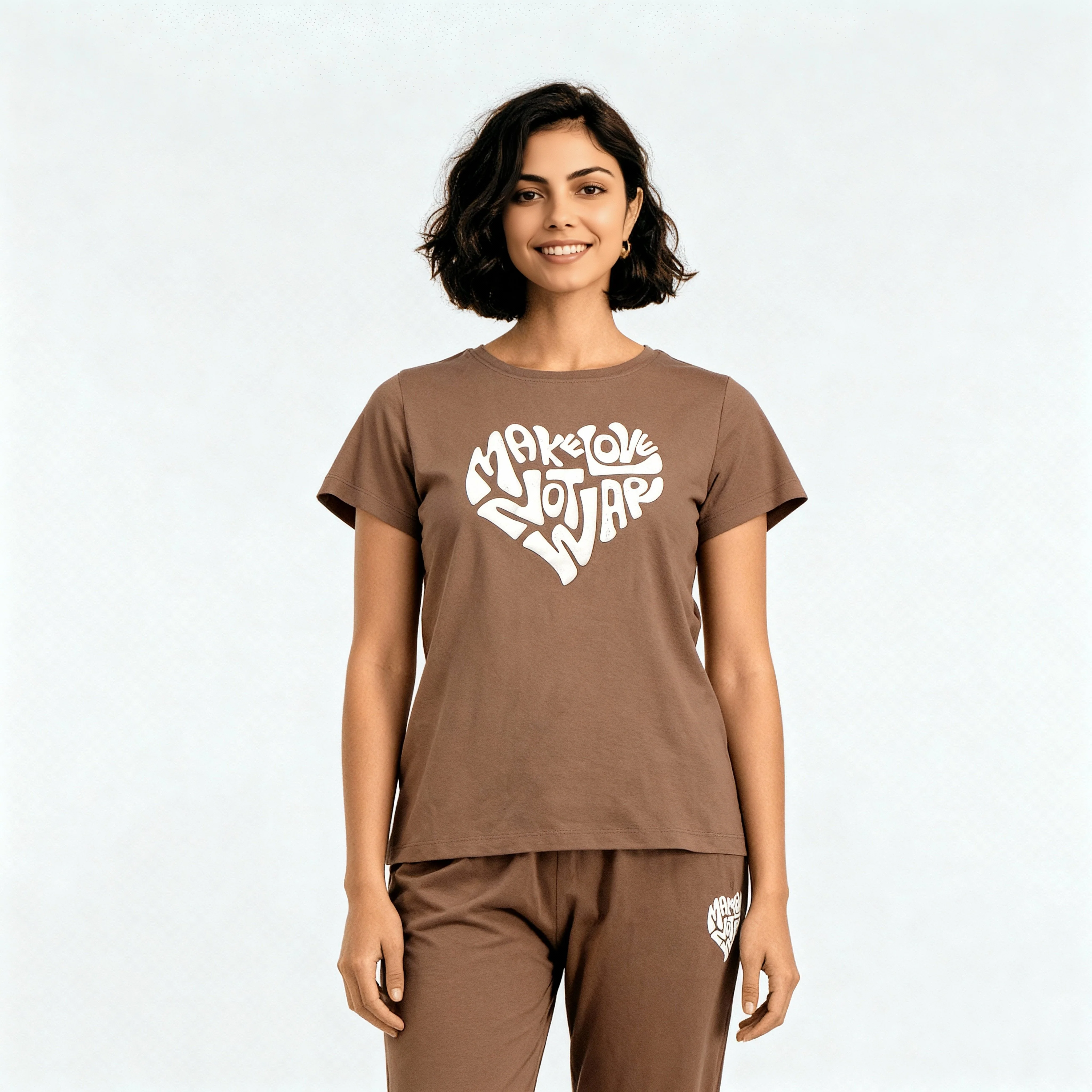 Cotton Printed Lounge T-Shirt - Image 2