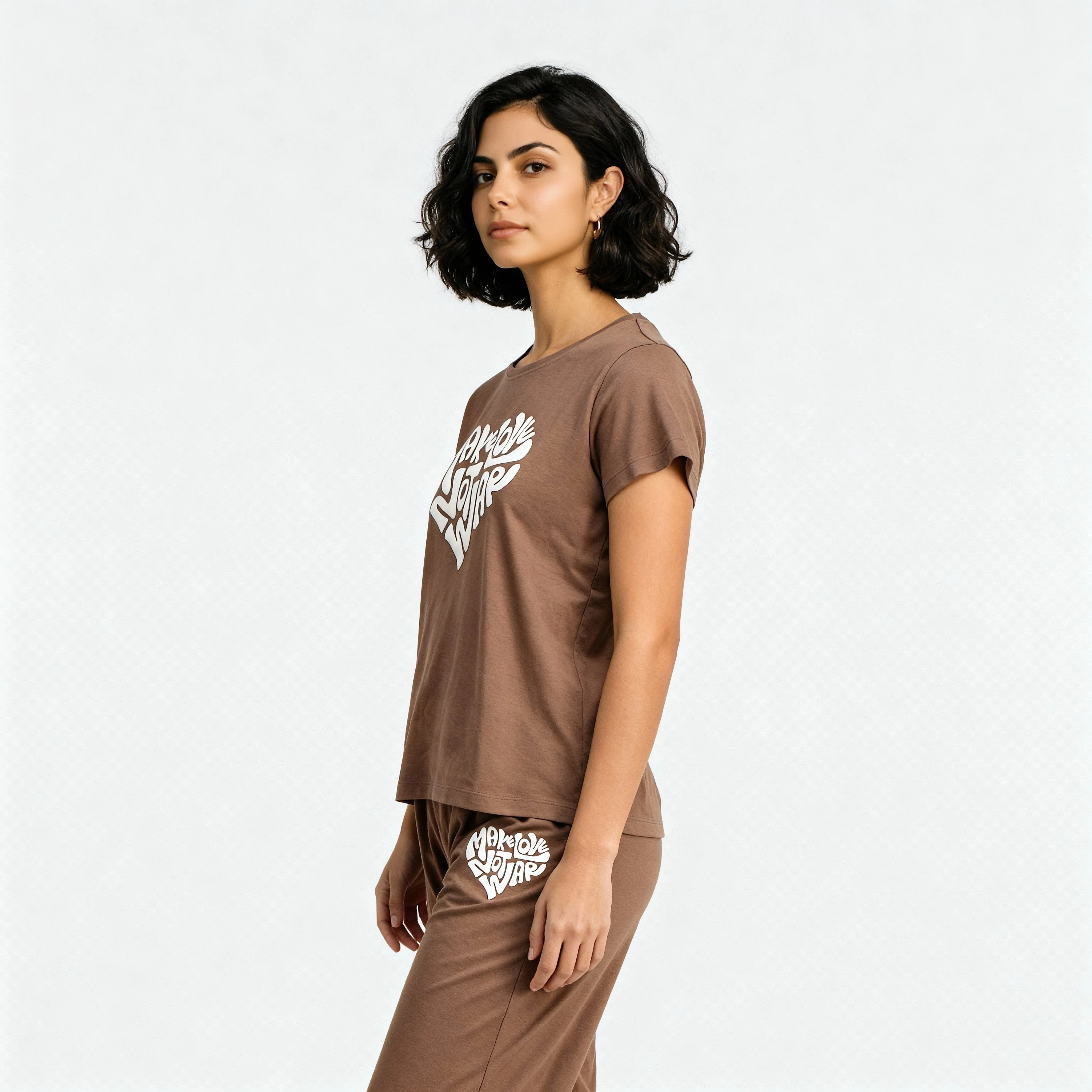 Cotton Printed Lounge T-Shirt - Image 5