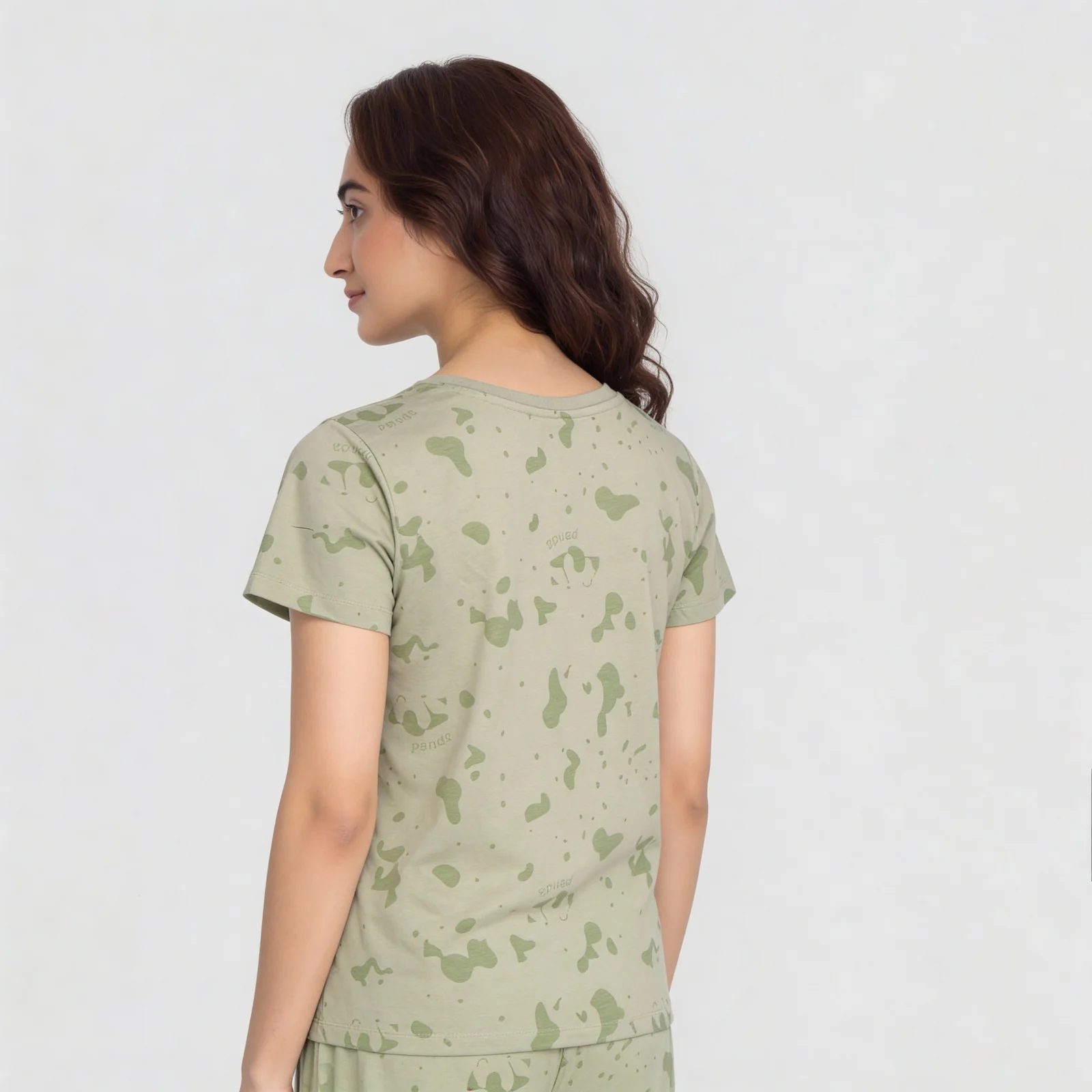 Cotton Printed Lounge Top - Image 3