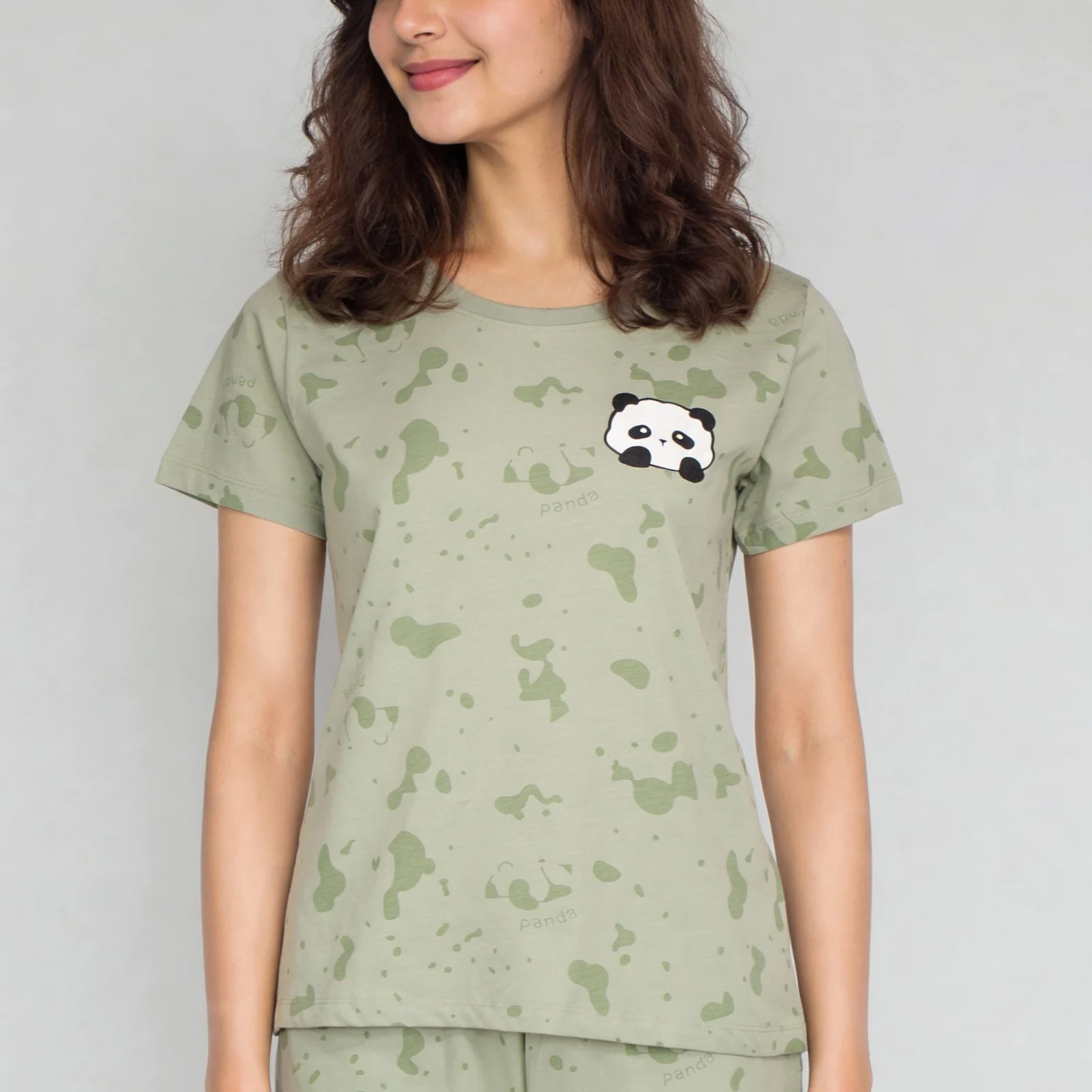 Cotton Printed Lounge Top - Image 4