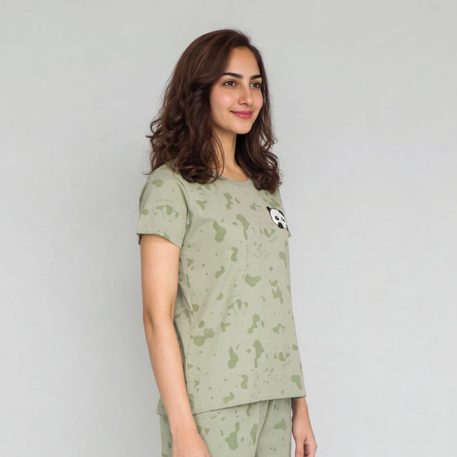 Cotton Printed Lounge Top - Image 5