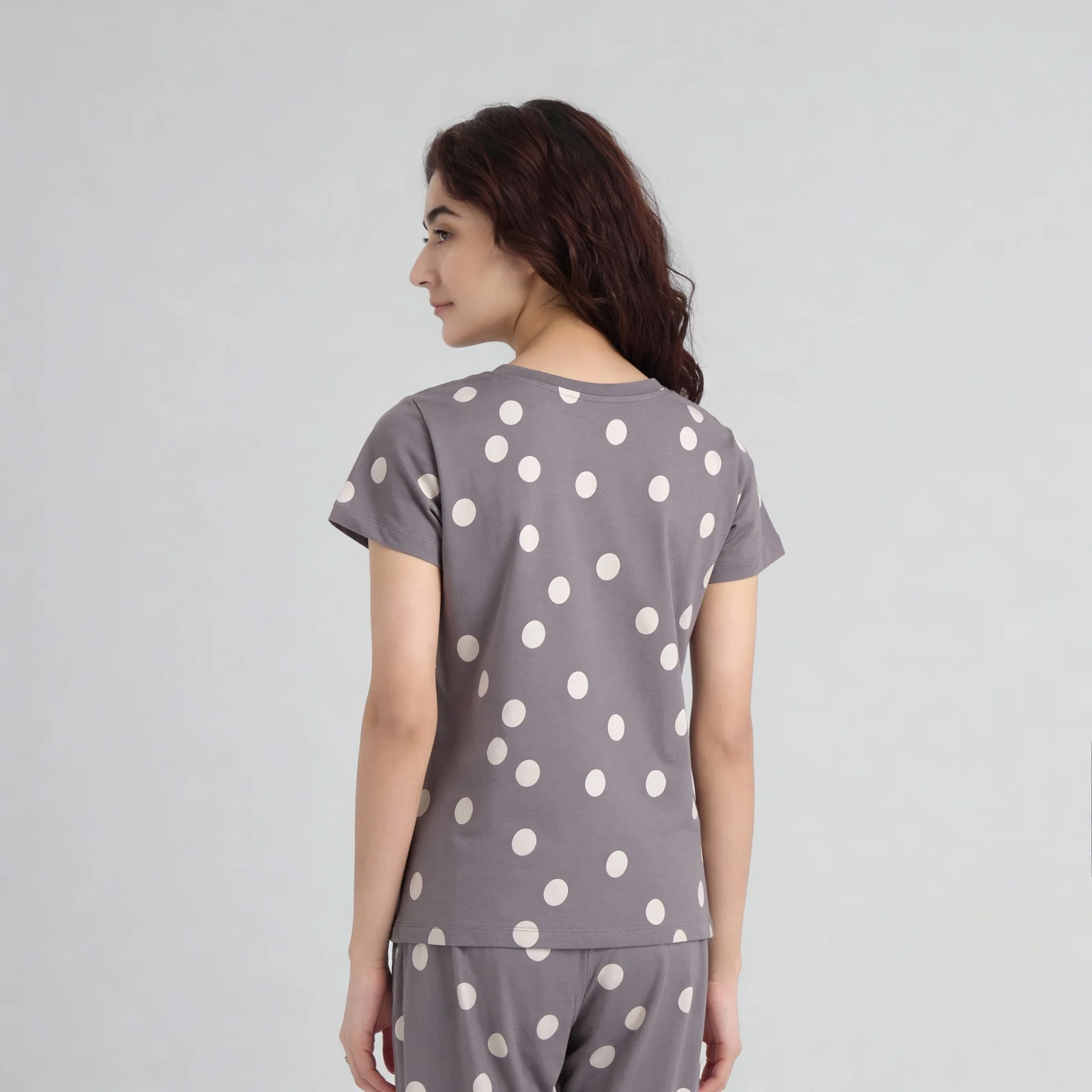 Cotton Printed Lounge Top - Image 3