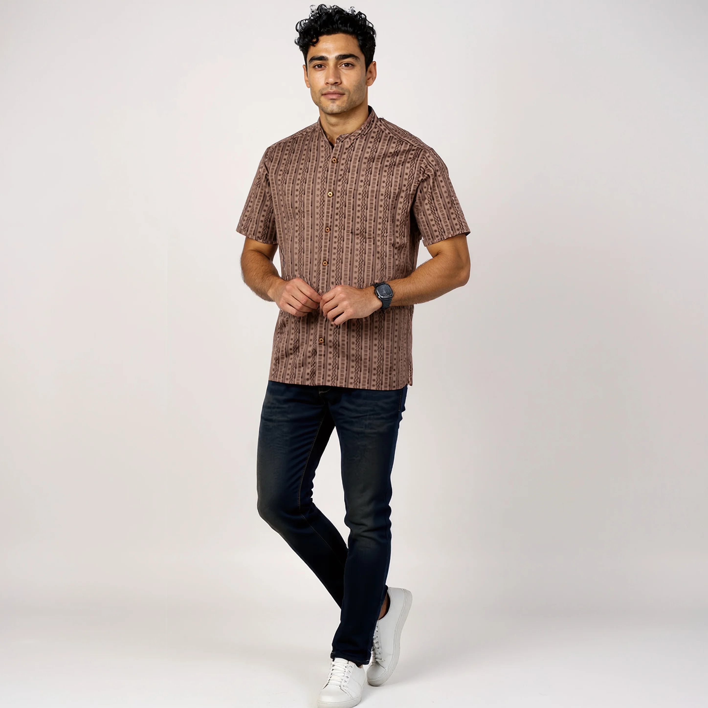 Cotton Printed Shirt