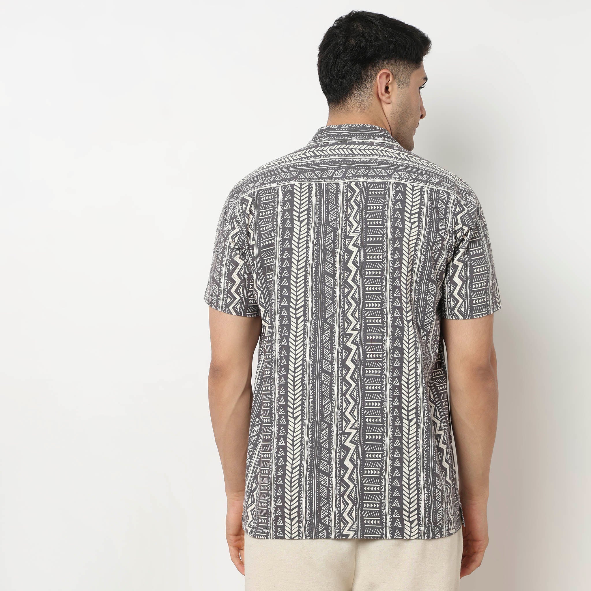 Cotton Printed Shirt - Image 3