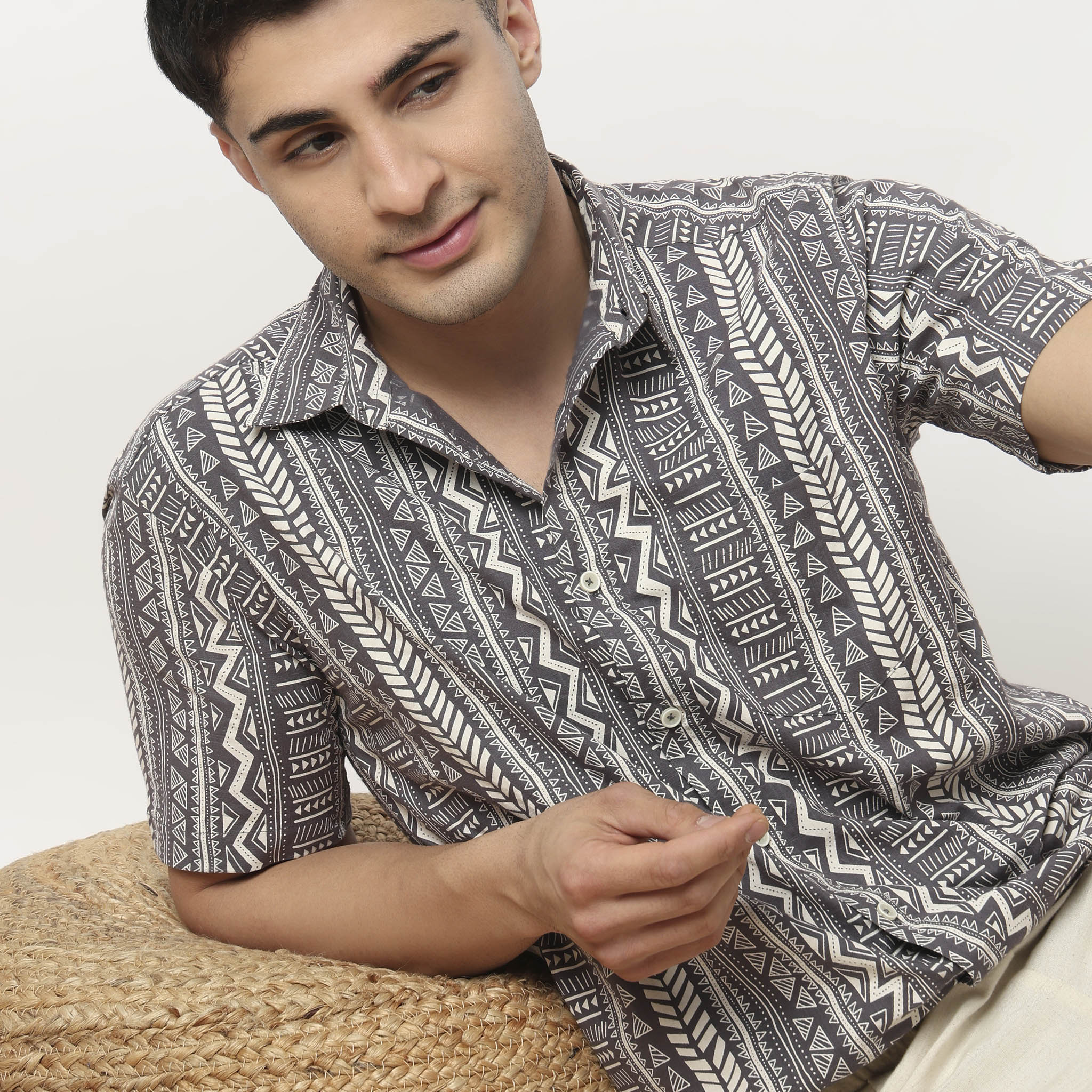 Cotton Printed Shirt - Image 4